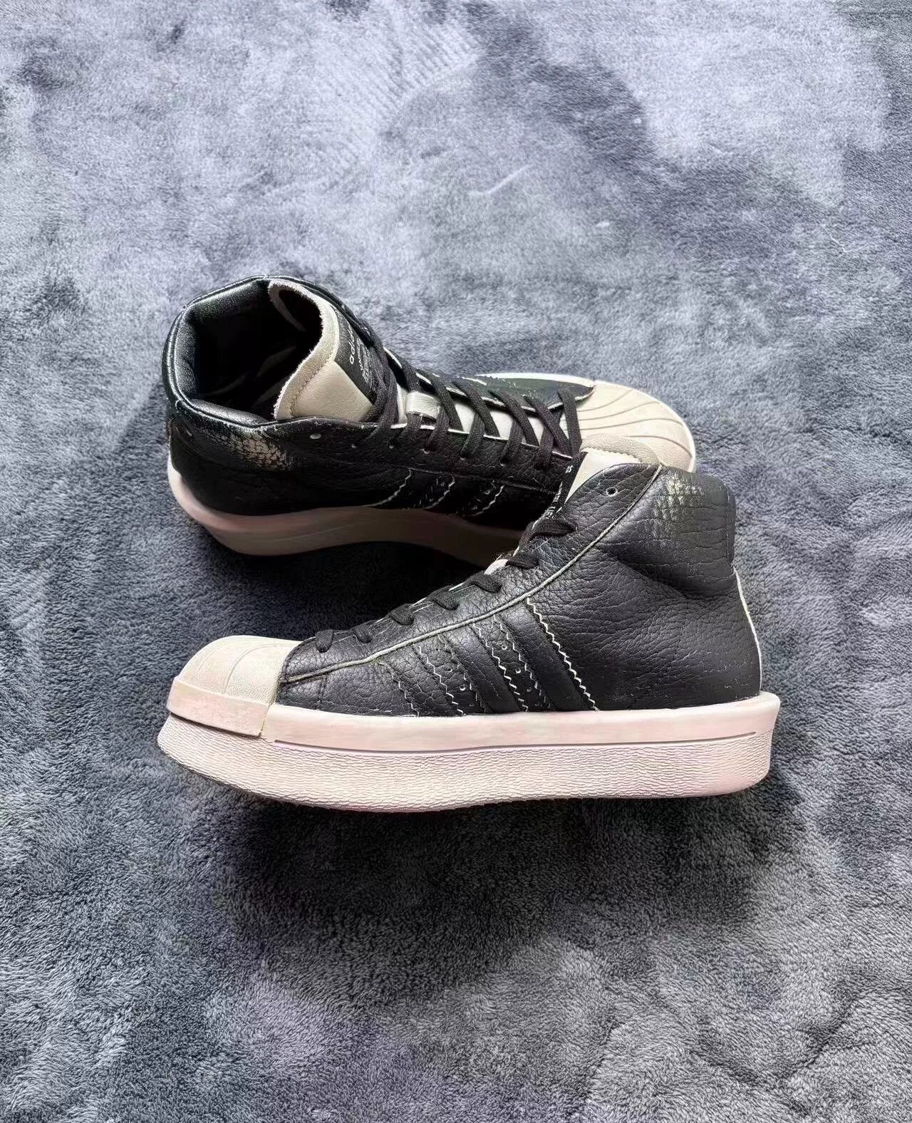 Rick Owens Rick Owens Leather White Lowtop Sneakers 41 Men Size US 8.5 / EU 41-42 - 6 Thumbnail