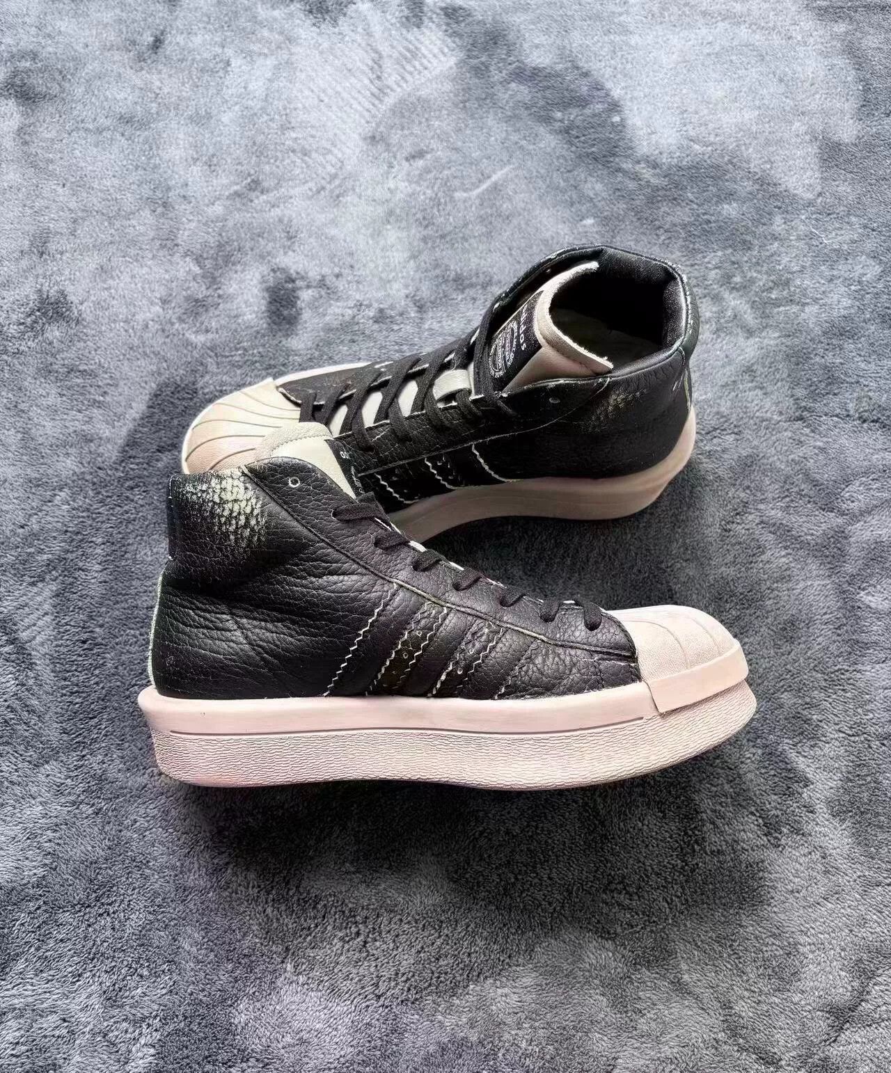 Rick Owens Rick Owens Leather White Lowtop Sneakers 41 Men Size US 8.5 / EU 41-42 - 5 Thumbnail