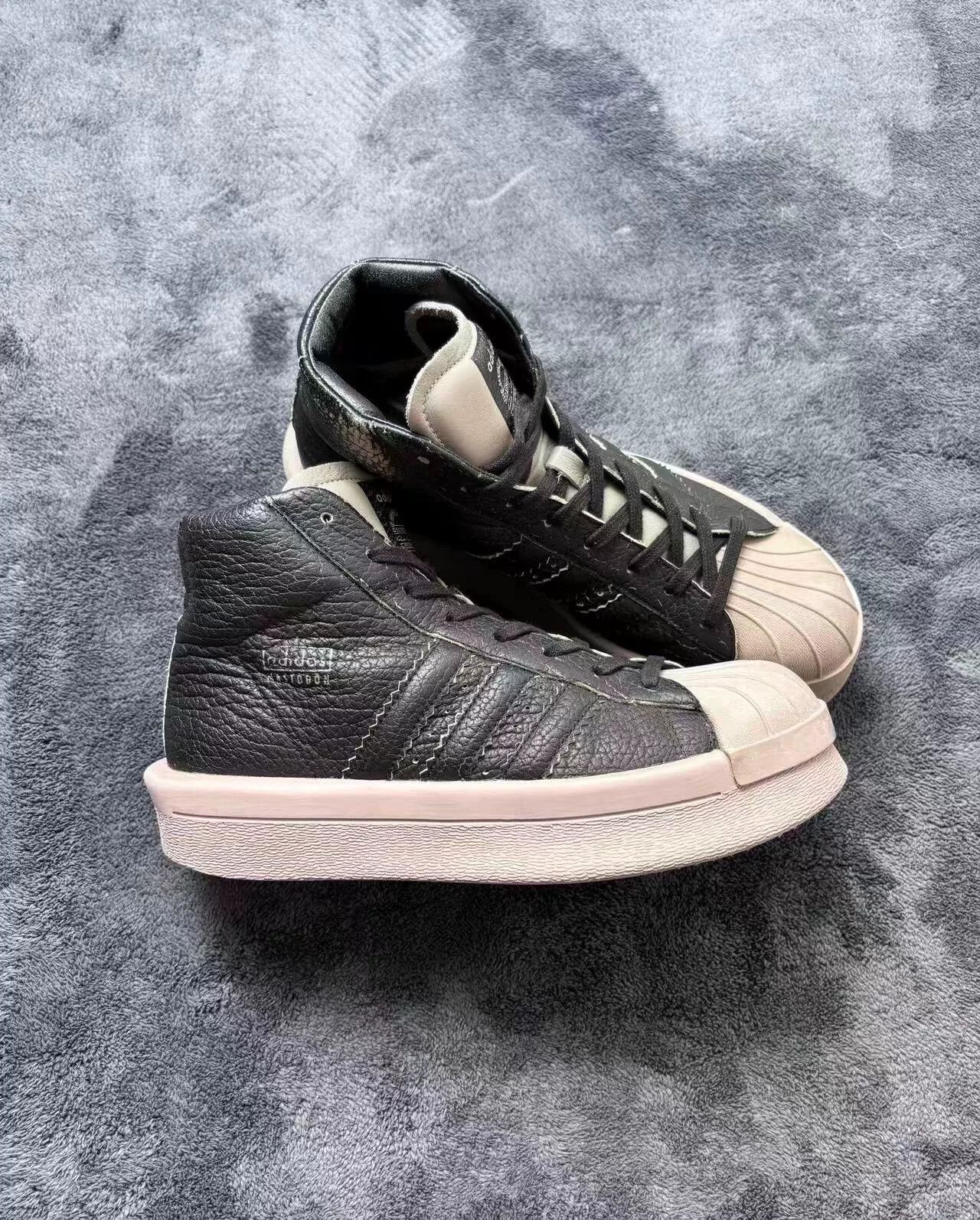 Rick Owens Rick Owens Leather White Lowtop Sneakers 41 Men Size US 8.5 / EU 41-42 - 3 Thumbnail