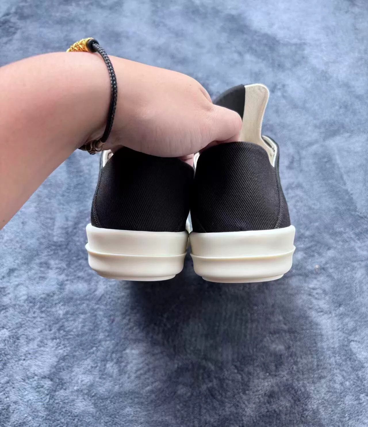 Rick Owens Rick Owens Black Lowtop Sneakers 25 Men Size US 10 / EU 43 - 7 Thumbnail