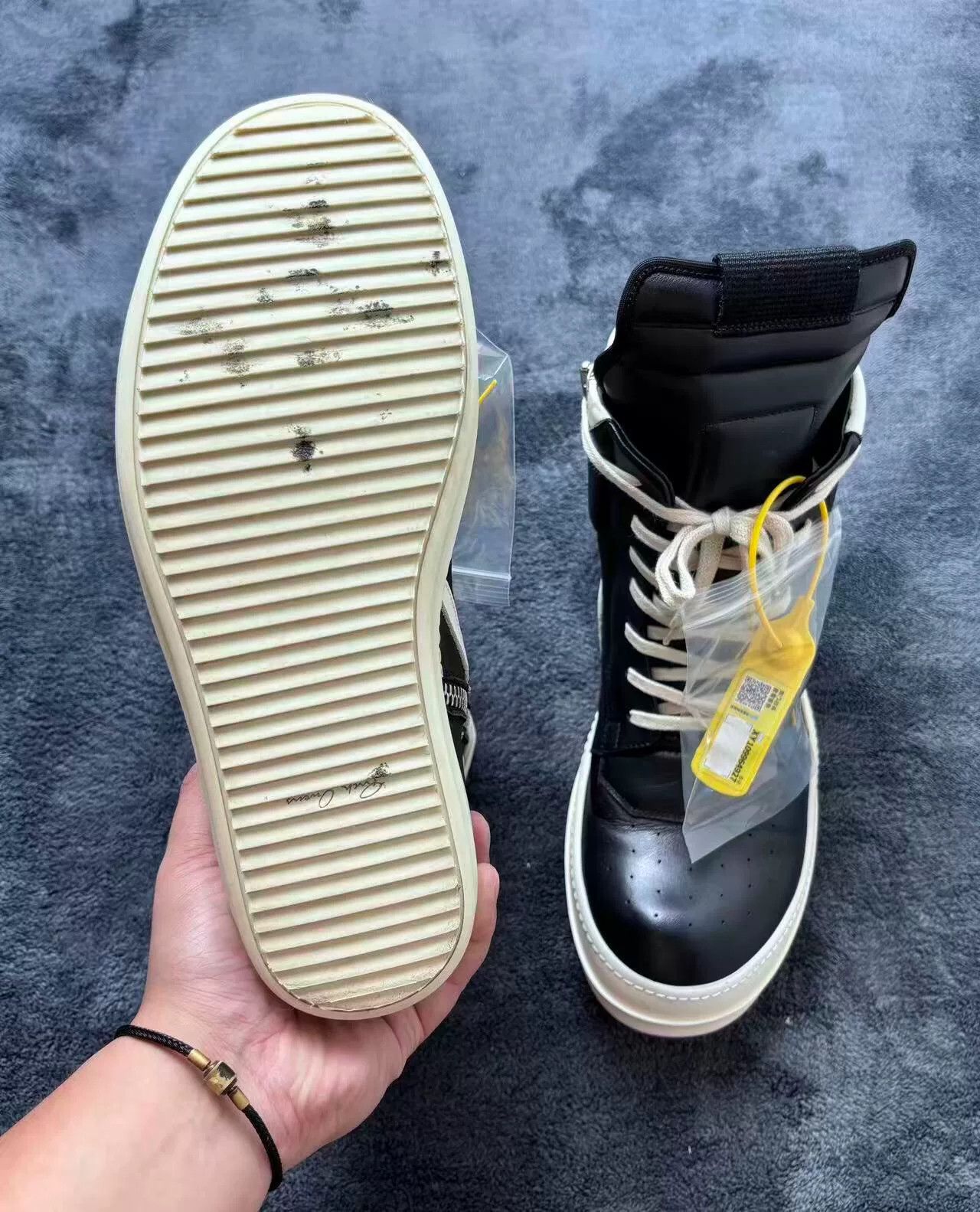 Rick Owens Rick Owens Leather Black Lowtop Sneakers 41 Men Size US 8.5 / EU 41-42 - 7 Thumbnail