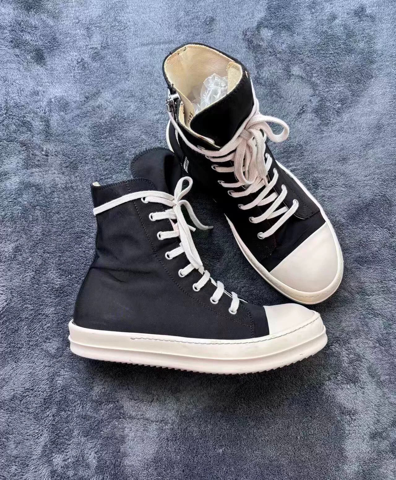 Rick Owens Rick Owens White Lowtop Sneakers 41 Men Size US 8.5 / EU 41-42 - 3 Thumbnail
