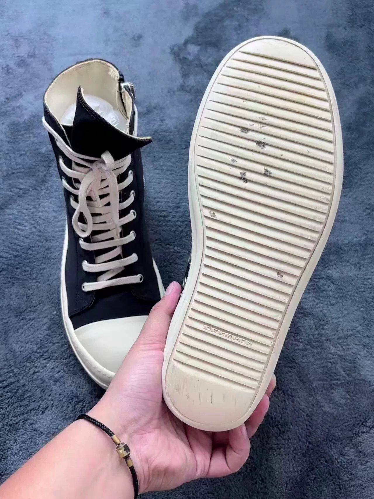 Rick Owens Rick Owens White Lowtop Sneakers 41 Men Size US 8.5 / EU 41-42 - 9 Thumbnail
