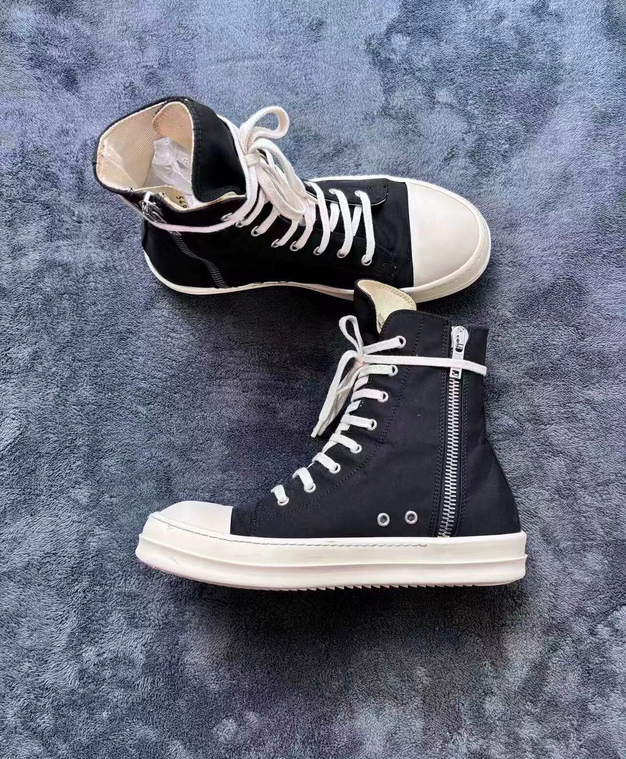 Rick Owens Rick Owens White Lowtop Sneakers 41 Men Size US 8.5 / EU 41-42 - 6 Thumbnail