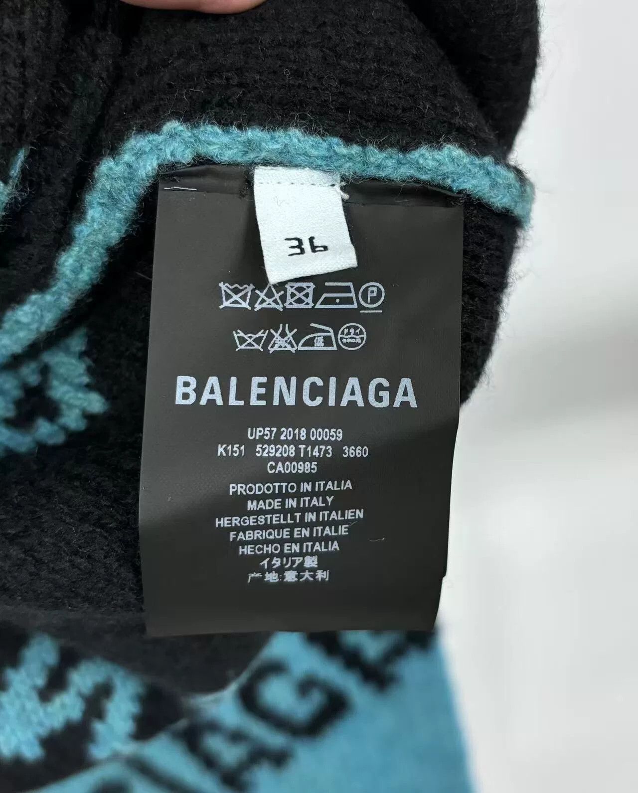 Balenciaga Balenciaga Retro Wool White Lowtop Sneakers 36 Men Size US 5 / EU 37 - 6 Thumbnail