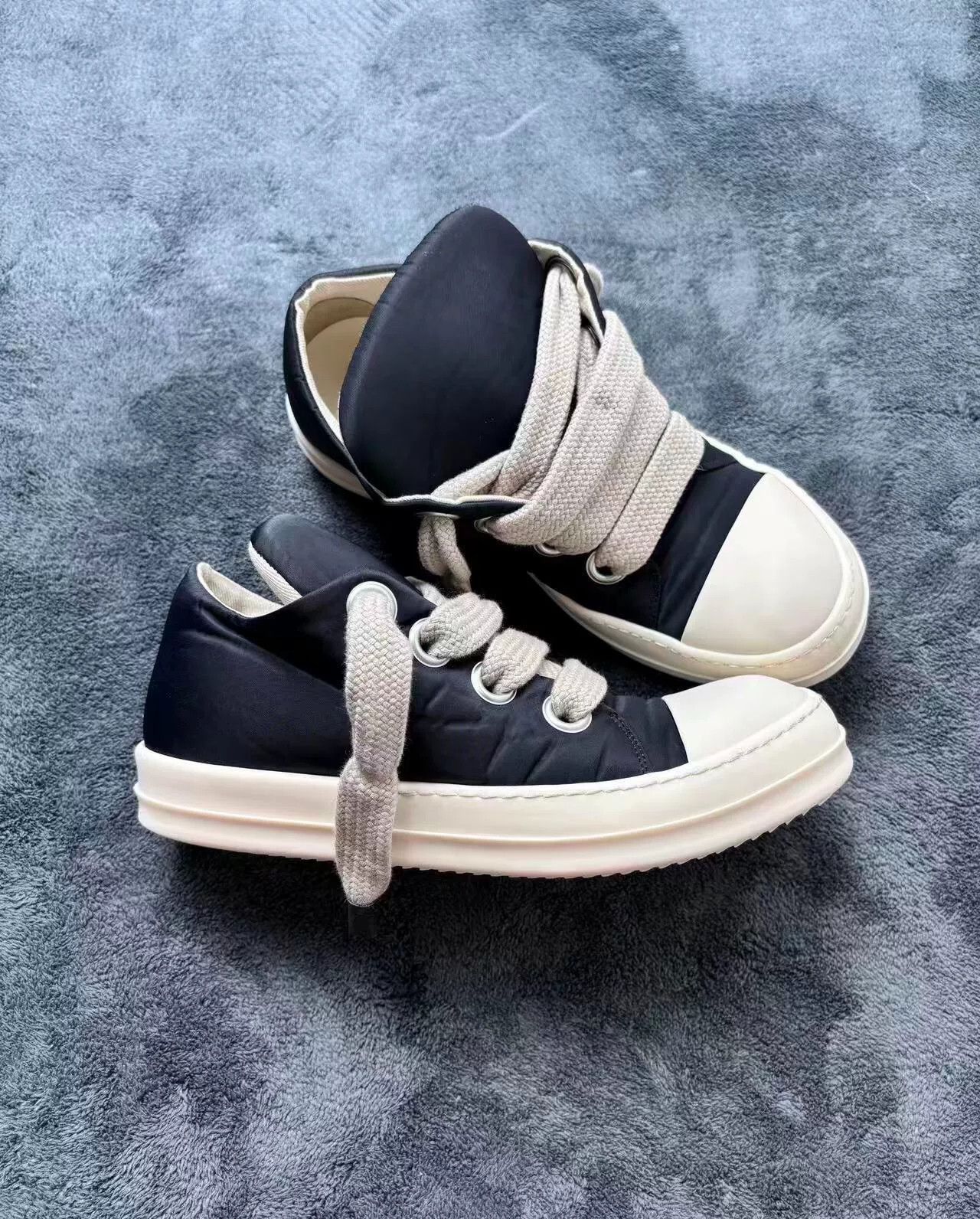 Rick Owens Rick Owens White Lowtop Sneakers 24 Men Size US 10 / EU 43 - 3 Thumbnail