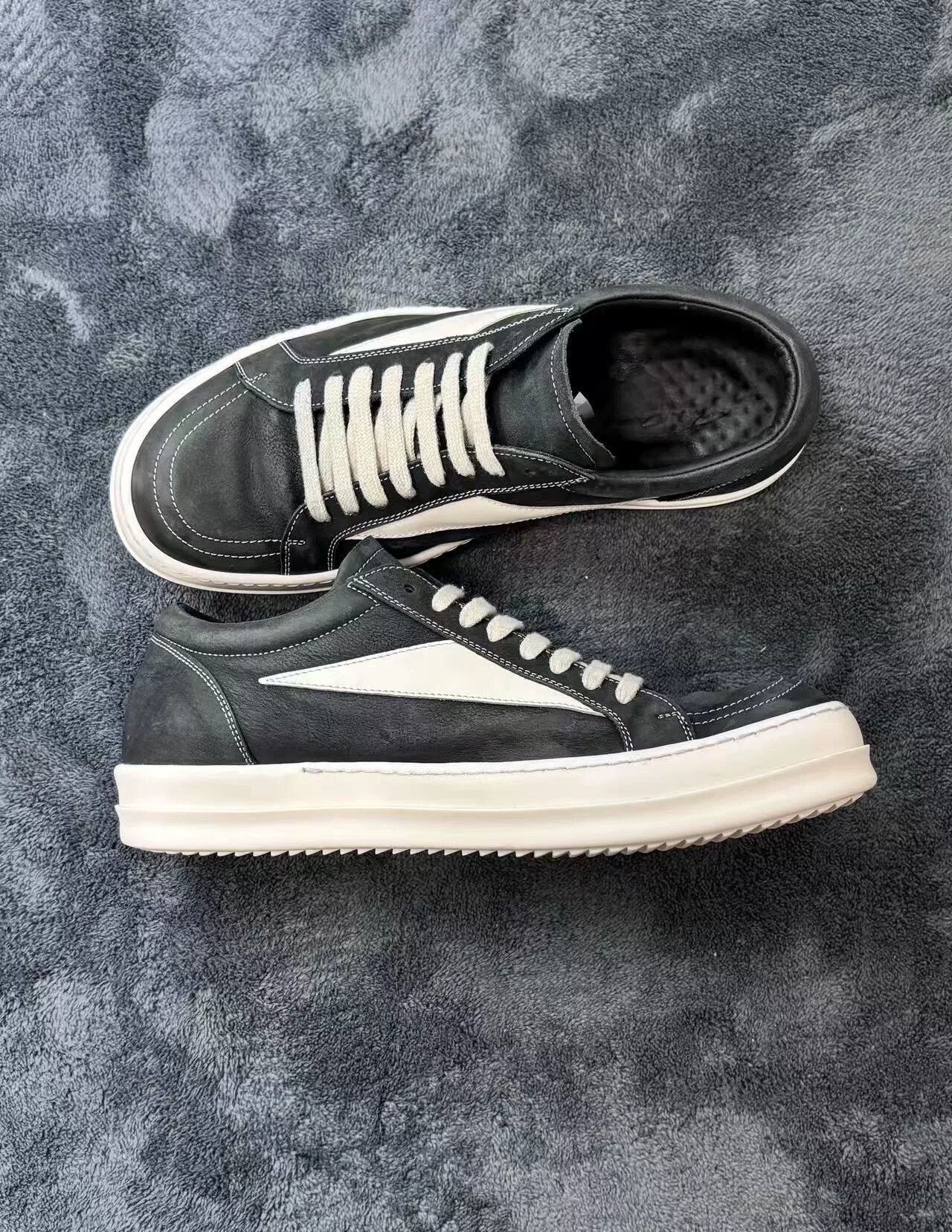 Rick Owens Rick Owens Leather White Lowtop Sneakers 24 Men Size US 10 / EU 43 - 5 Thumbnail