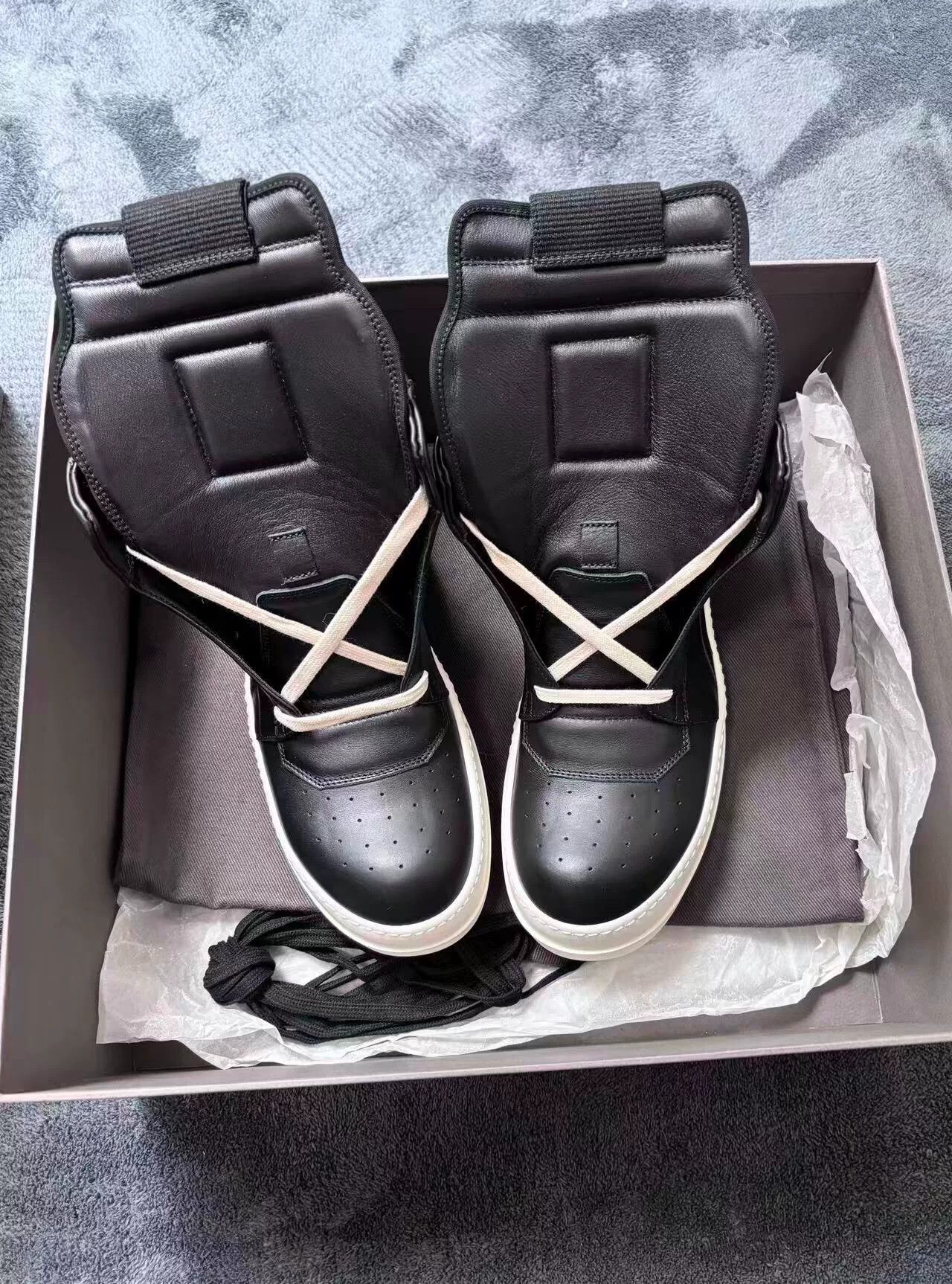 Rick Owens Rick Owens Leather White Lowtop Sneakers 41 Men Size US 8.5 / EU 41-42 - 2 Thumbnail