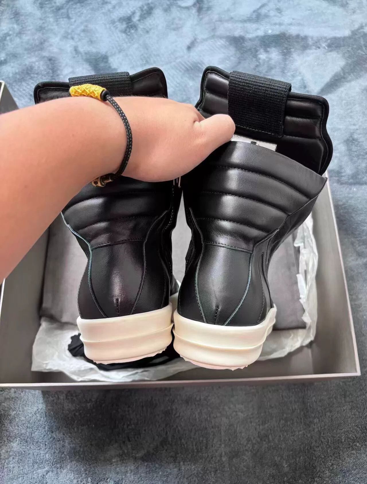 Rick Owens Rick Owens Leather White Lowtop Sneakers 41 Men Size US 8.5 / EU 41-42 - 6 Thumbnail