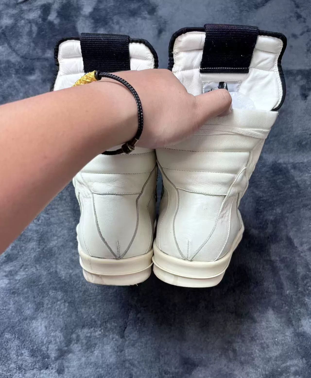 Rick Owens Rick Owens Leather White Lowtop Sneakers 40 Men Size US 7.5 / EU 40-41 - 7 Thumbnail