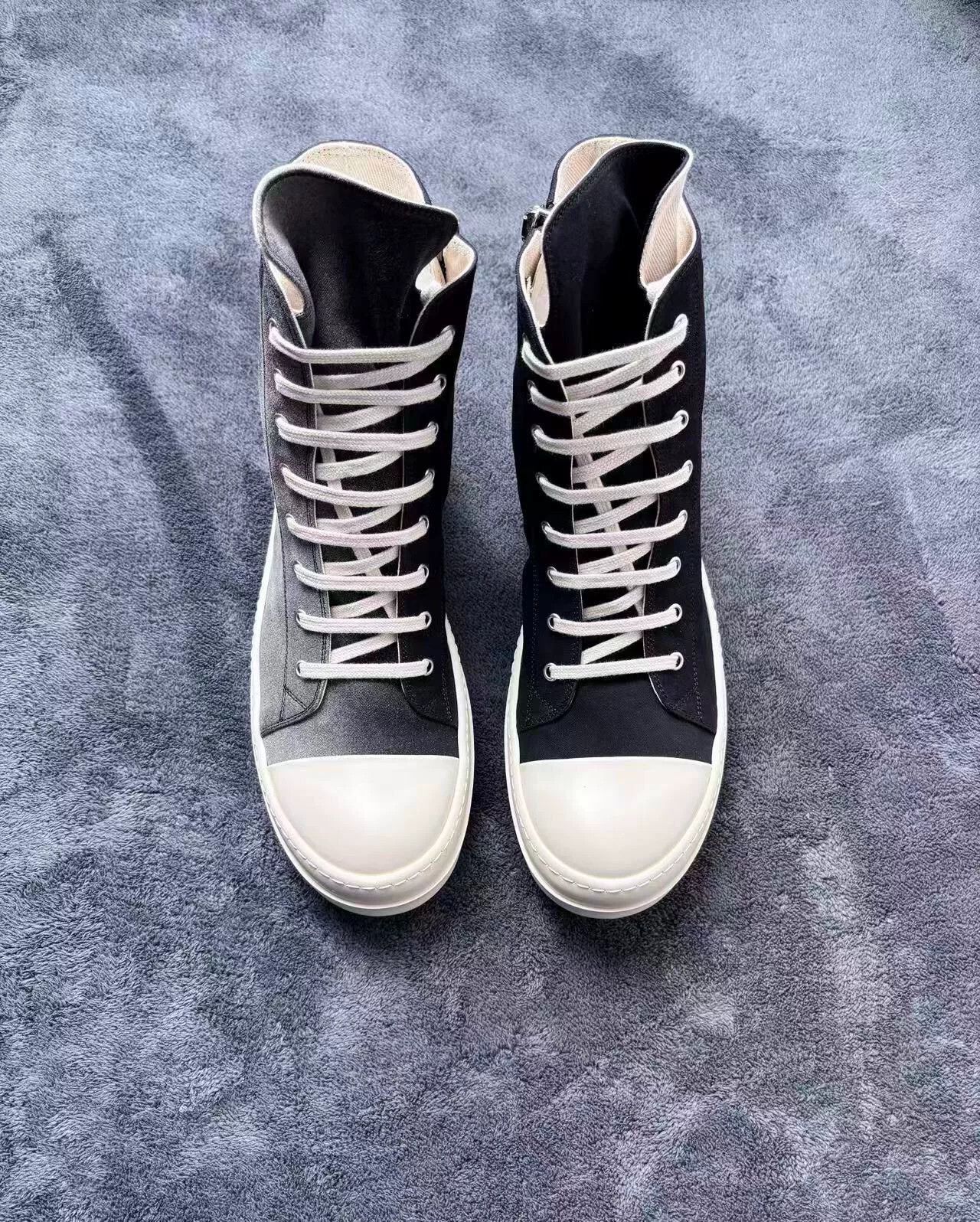 Rick Owens Rick Owens Tie-Dye Gradient White Lowtop Sneakers 44 Men Size US 10.5 / EU 43-44 - 2 Thumbnail