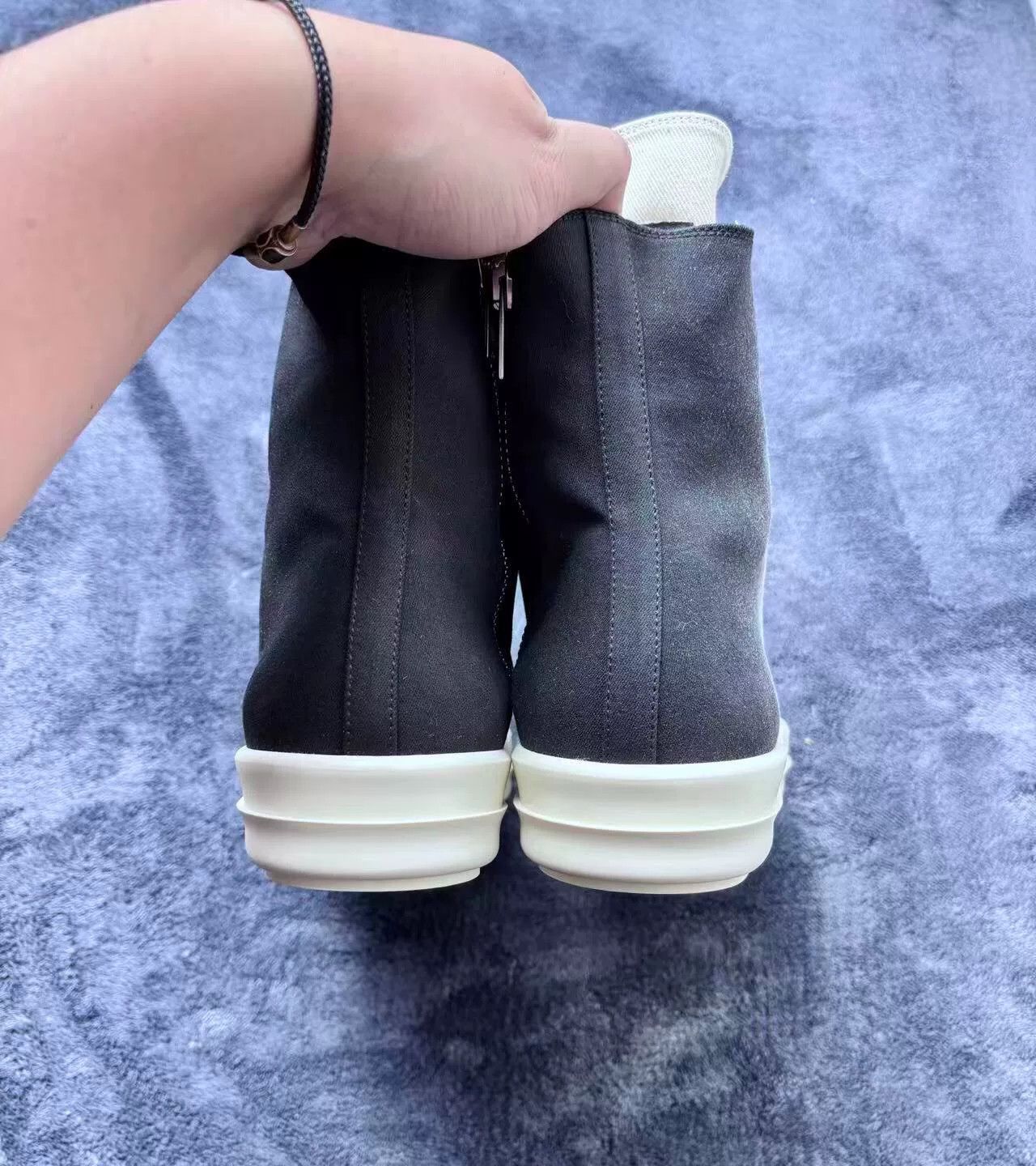 Rick Owens Rick Owens Tie-Dye Gradient White Lowtop Sneakers 44 Men Size US 10.5 / EU 43-44 - 7 Thumbnail
