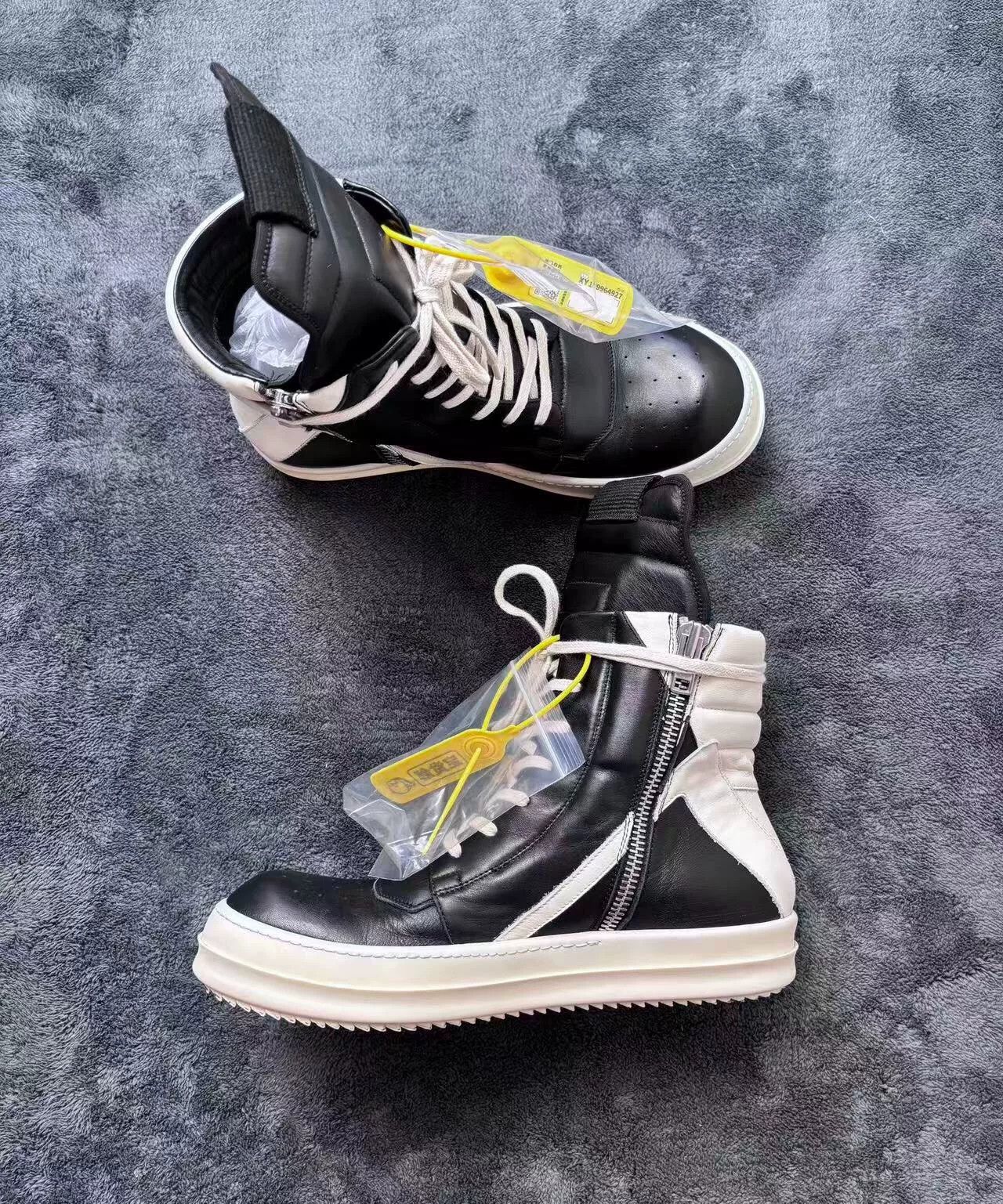 Rick Owens Rick Owens Leather Black Lowtop Sneakers 41 Men Size US 8.5 / EU 41-42 - 6 Thumbnail