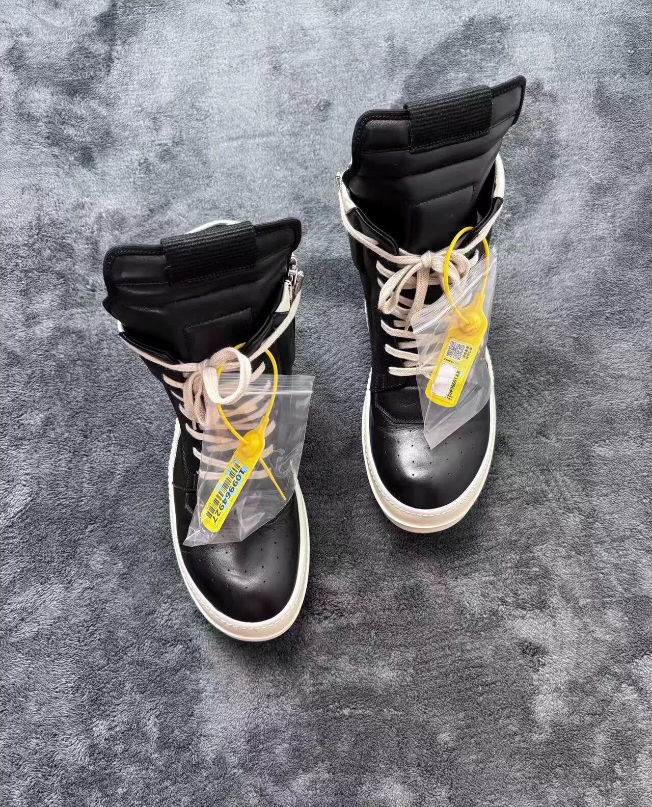 Rick Owens Rick Owens Leather Black Lowtop Sneakers 41 Men Size US 8.5 / EU 41-42 - 2 Thumbnail