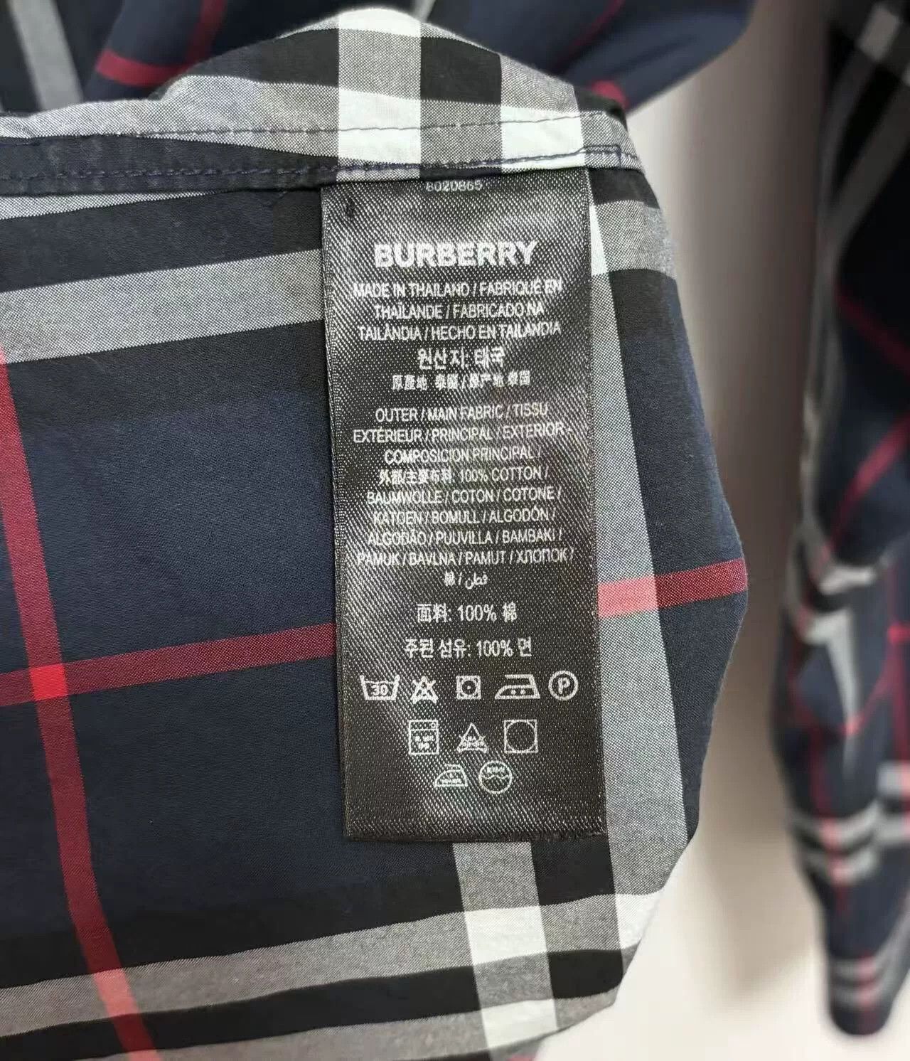 Burberry Burberry Plaid Multi Lowtop Sneakers XXL Men Size US 10 / EU 43 - 7 Thumbnail