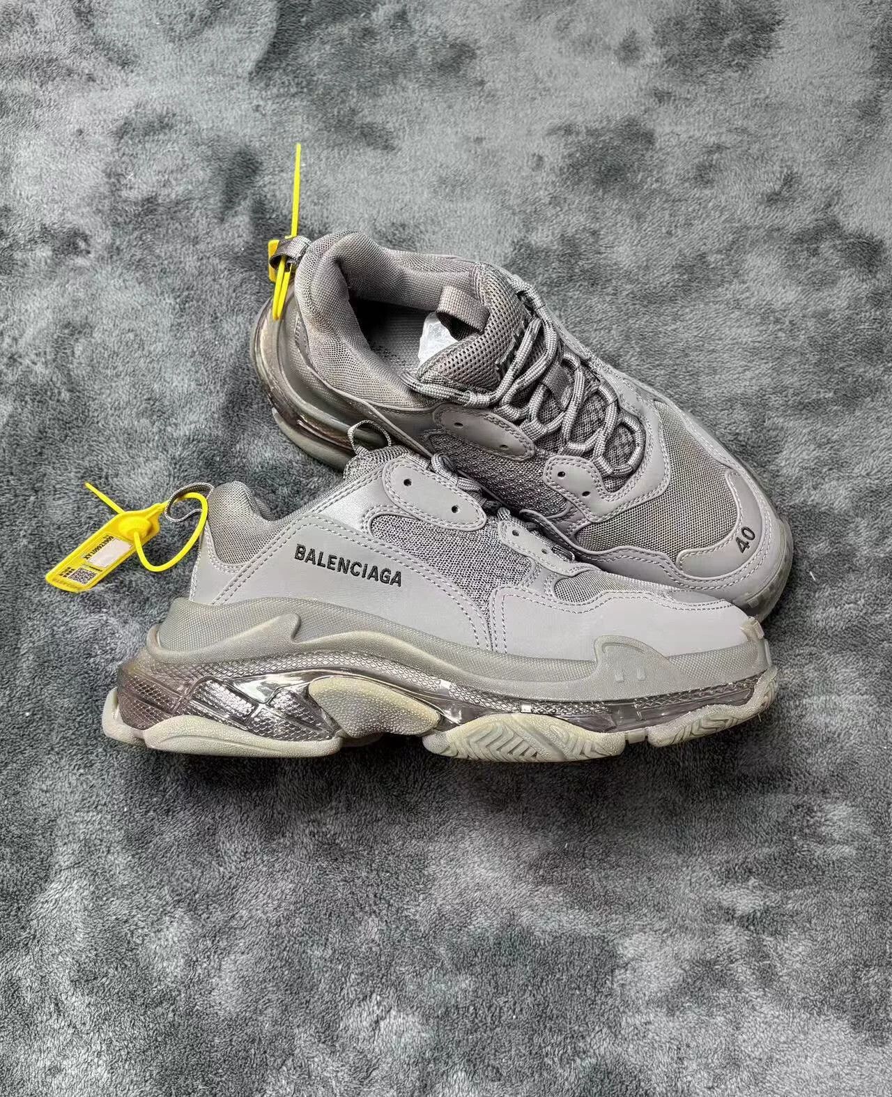 Balenciaga Balenciaga White Lowtop Sneakers 40 Men Size US 7.5 / EU 40-41 - 3 Thumbnail
