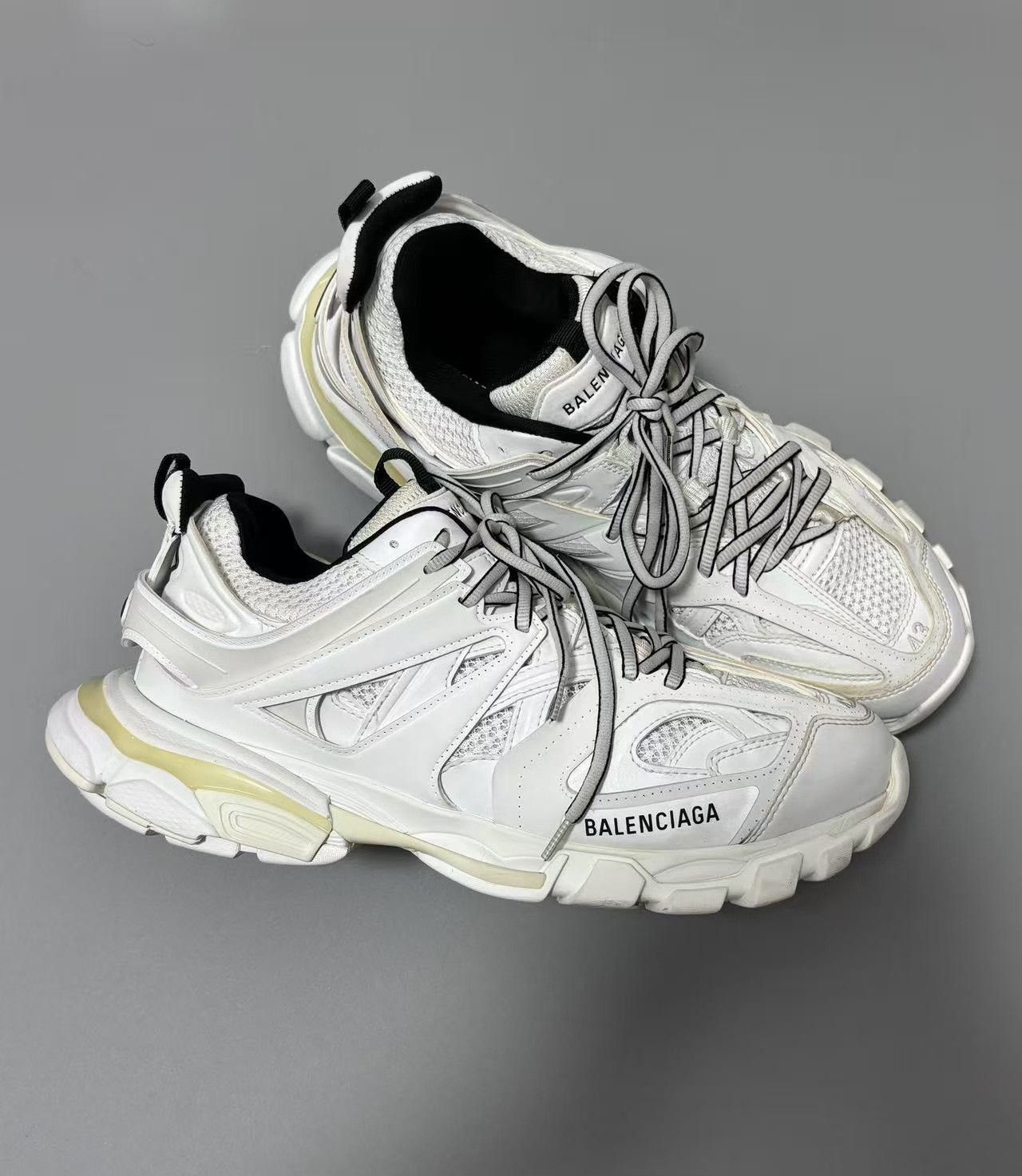 Balenciaga Balenciaga White Lowtop Sneakers 43 Men Size US 10 / EU 43 - 3 Thumbnail