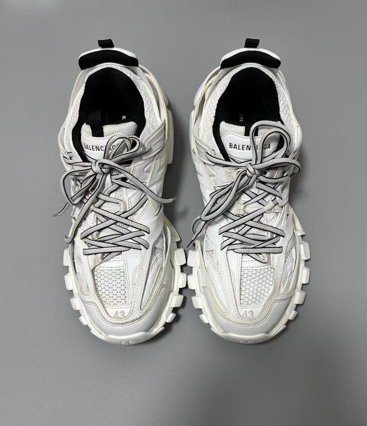 Balenciaga Balenciaga White Lowtop Sneakers 43 Men Size US 10 / EU 43 - 2 Thumbnail