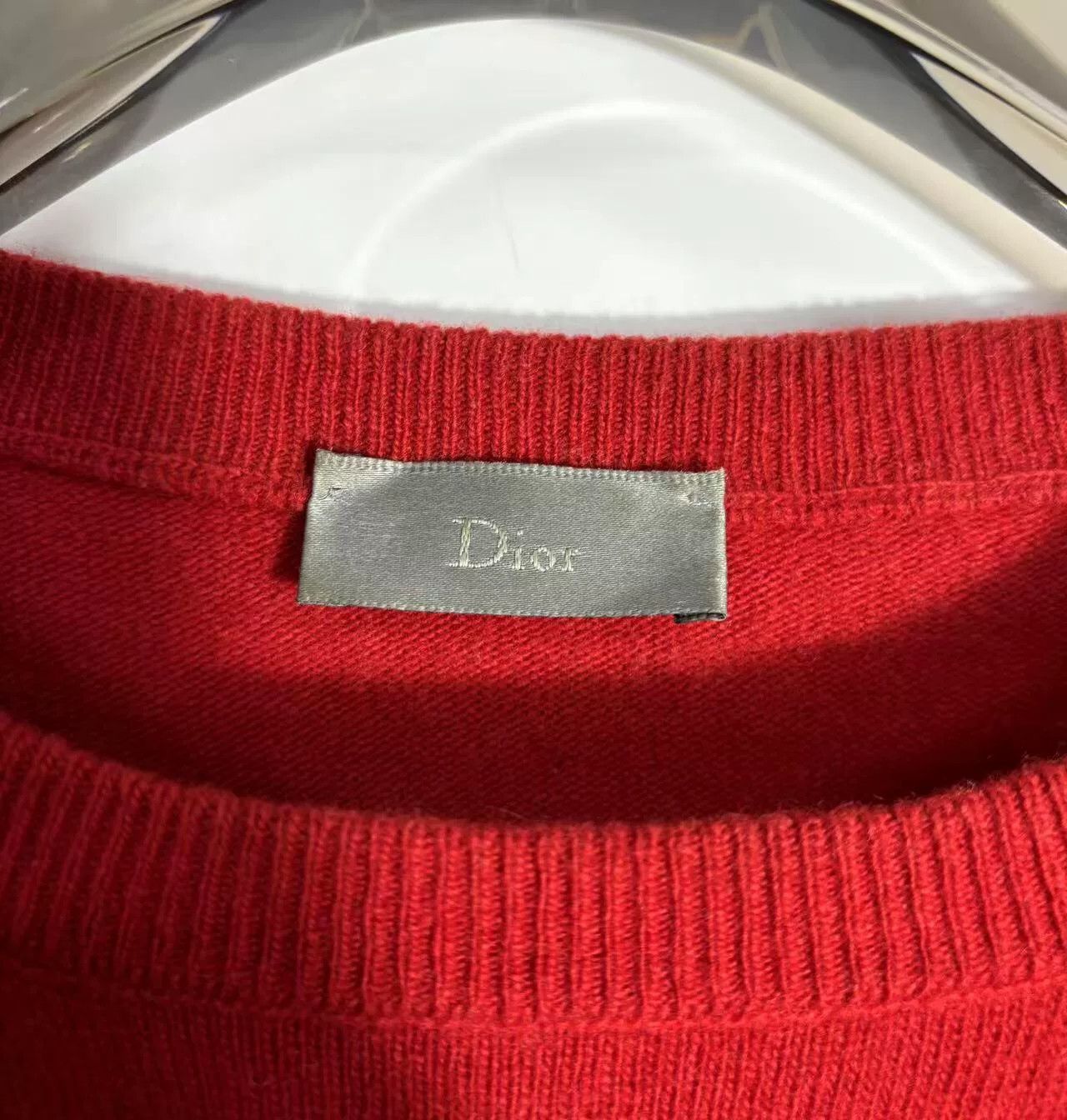 Dior Dior Knit Red Lowtop Sneakers S Men Size US 10 / EU 43 - 3 Thumbnail