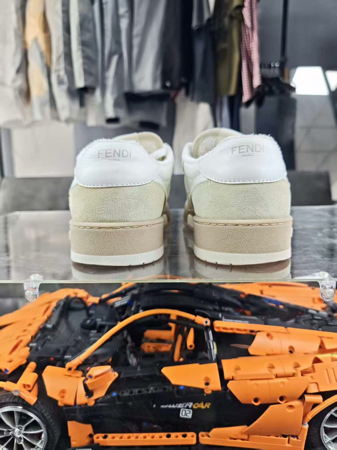 Fendi Fendi Limited White Lowtop Sneakers 40 Men Size US 7.5 / EU 40-41 - 3 Thumbnail