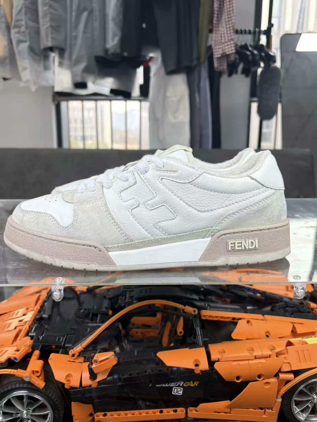 Fendi Fendi Suede Gray Lowtop Sneakers 41 Men Size US 8.5 / EU 41-42 - 7 Thumbnail