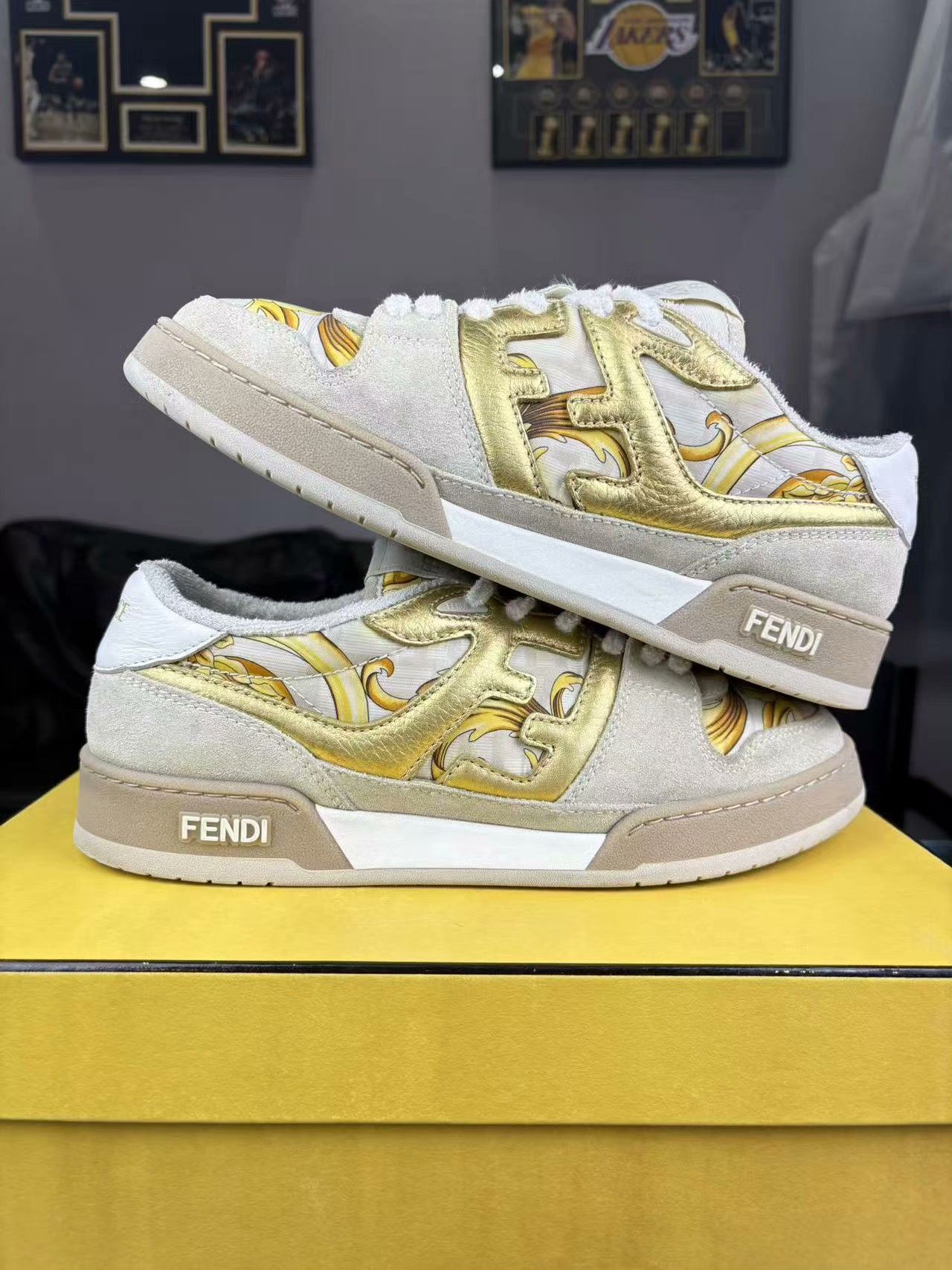 Fendi Fendi Collab Lowtop Sneakers 41 Men Size US 8.5 / EU 41-42 - 6 Thumbnail