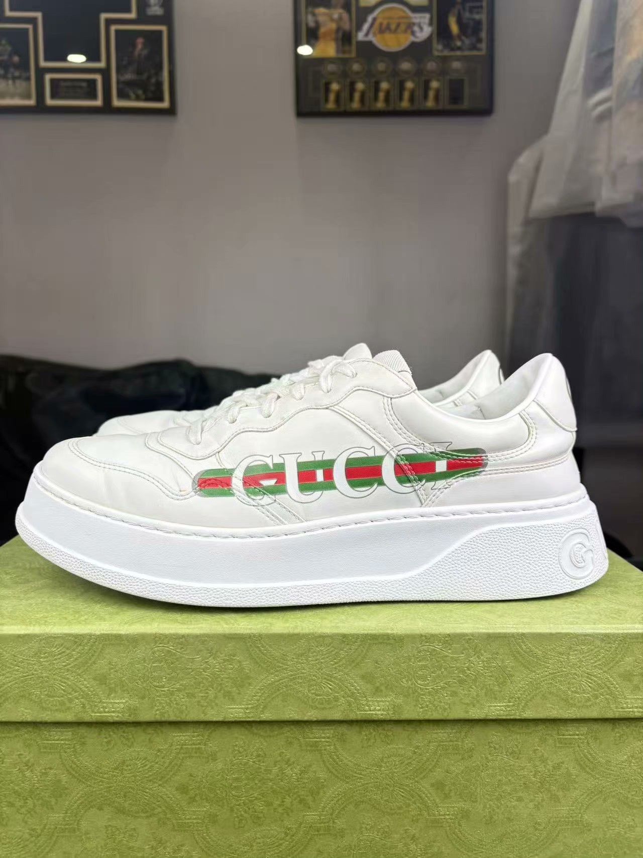 Gucci Gucci Printed Lowtop Sneakers 43 Men Size US 10 / EU 43 - 7 Thumbnail