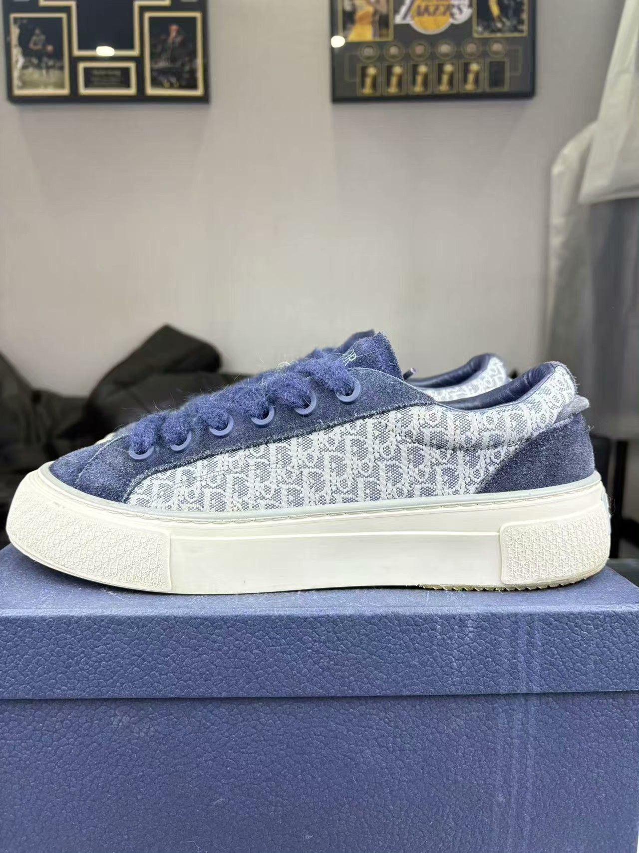 Dior Dior Limited Gray Lowtop Sneakers 33 Men Size US 5 / EU 37 - 7 Thumbnail