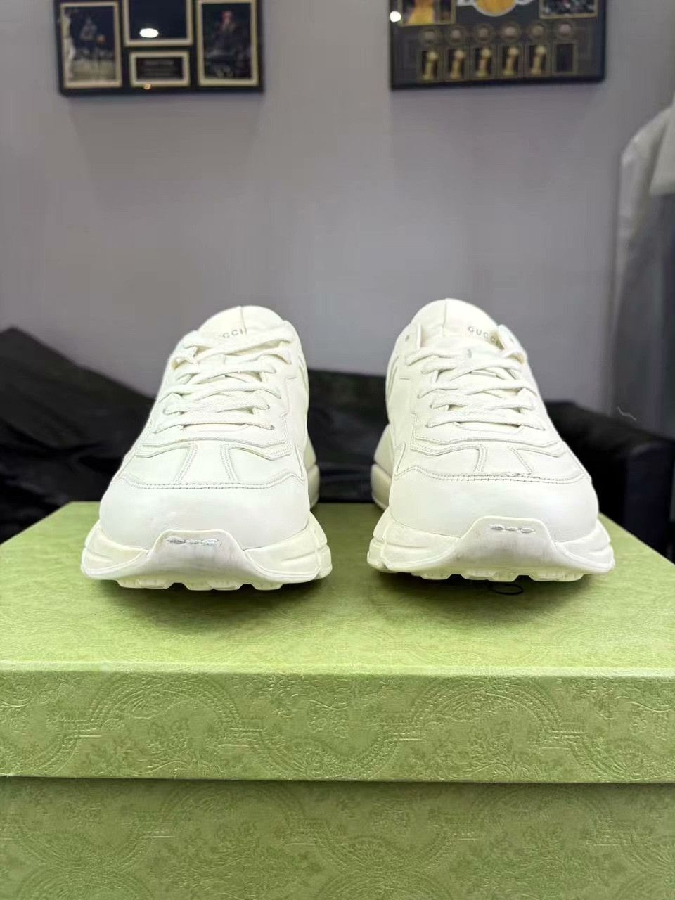 Gucci Gucci Printed Lowtop Sneakers 40 Men Size US 7.5 / EU 40-41 - 2 Thumbnail