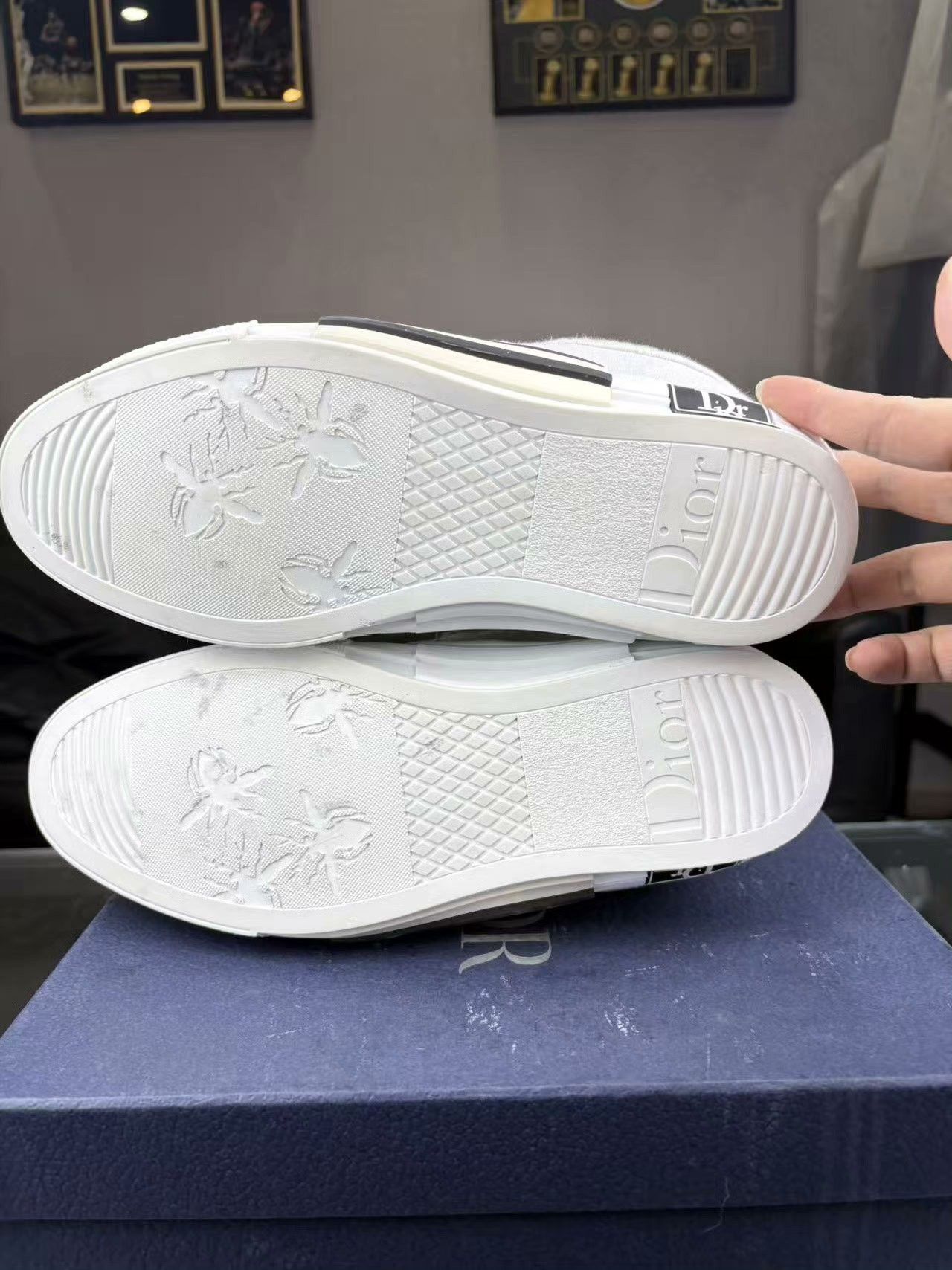 Dior Dior White Lowtop Sneakers 23 Women Size US 8 / IT 38 - 4 Thumbnail