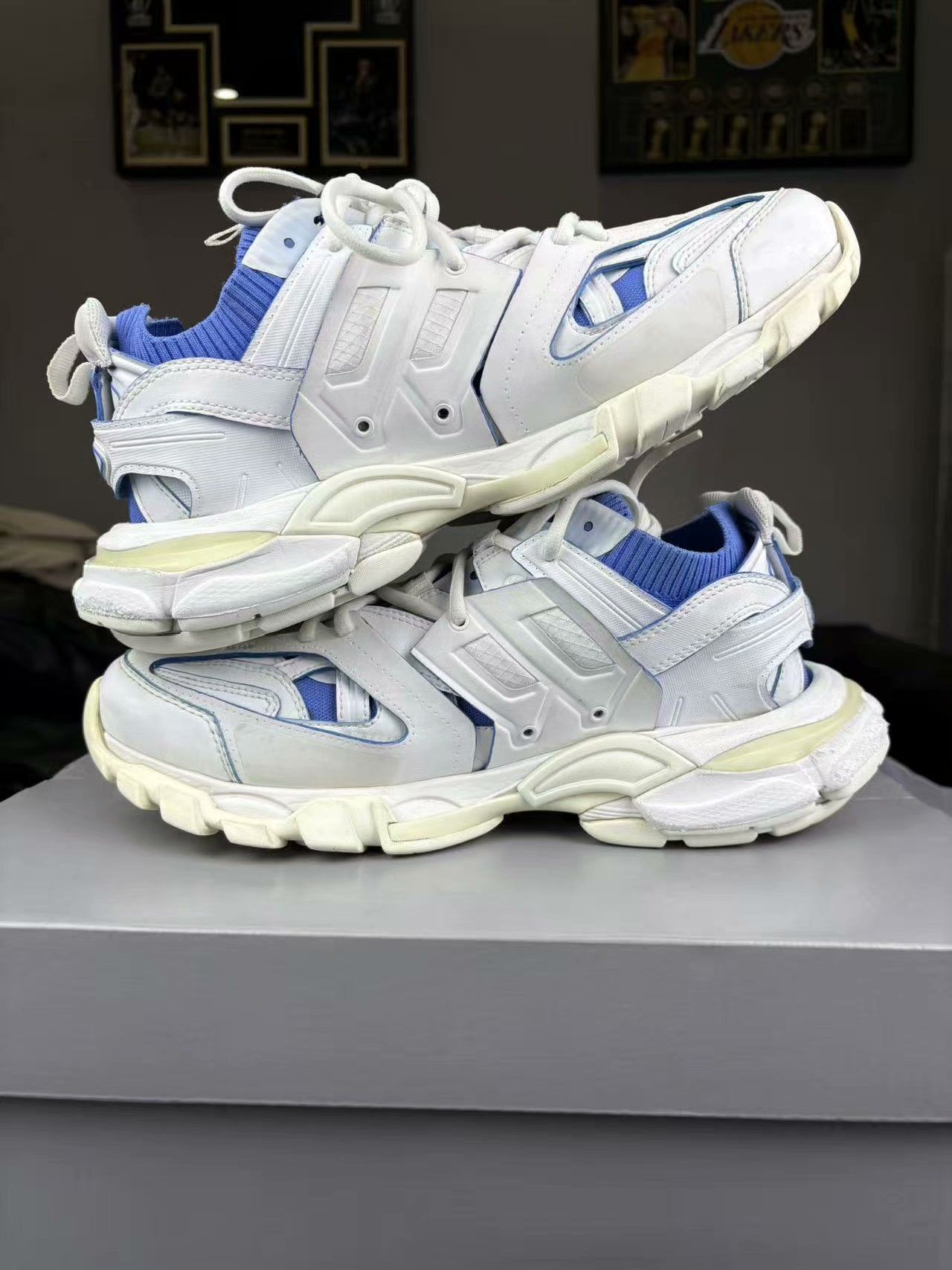 Balenciaga Balenciaga Blue Lowtop Sneakers 41 Men Size US 8.5 / EU 41-42 - 5 Thumbnail