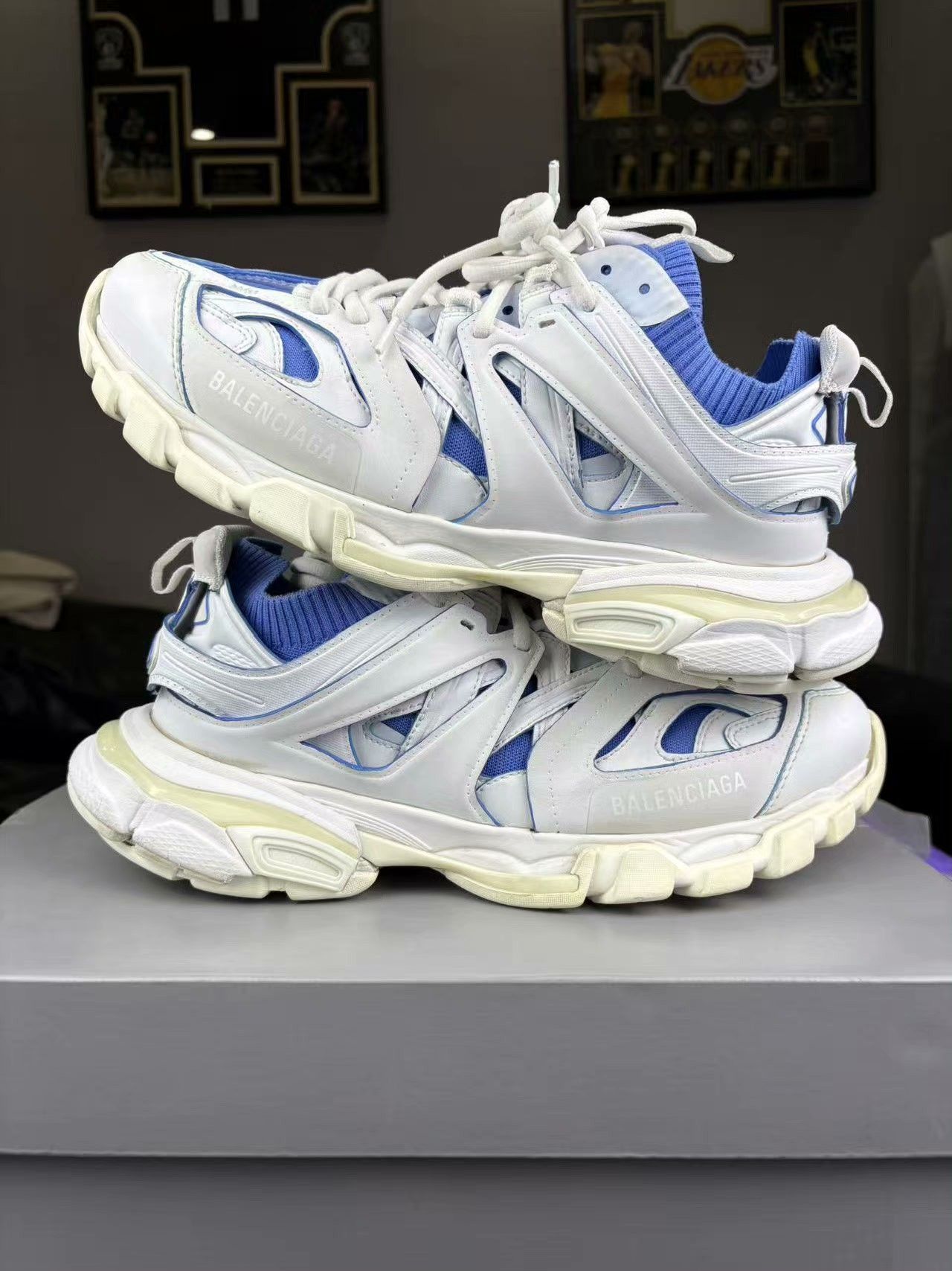 Balenciaga Balenciaga Blue Lowtop Sneakers 41 Men Size US 8.5 / EU 41-42 - 6 Thumbnail