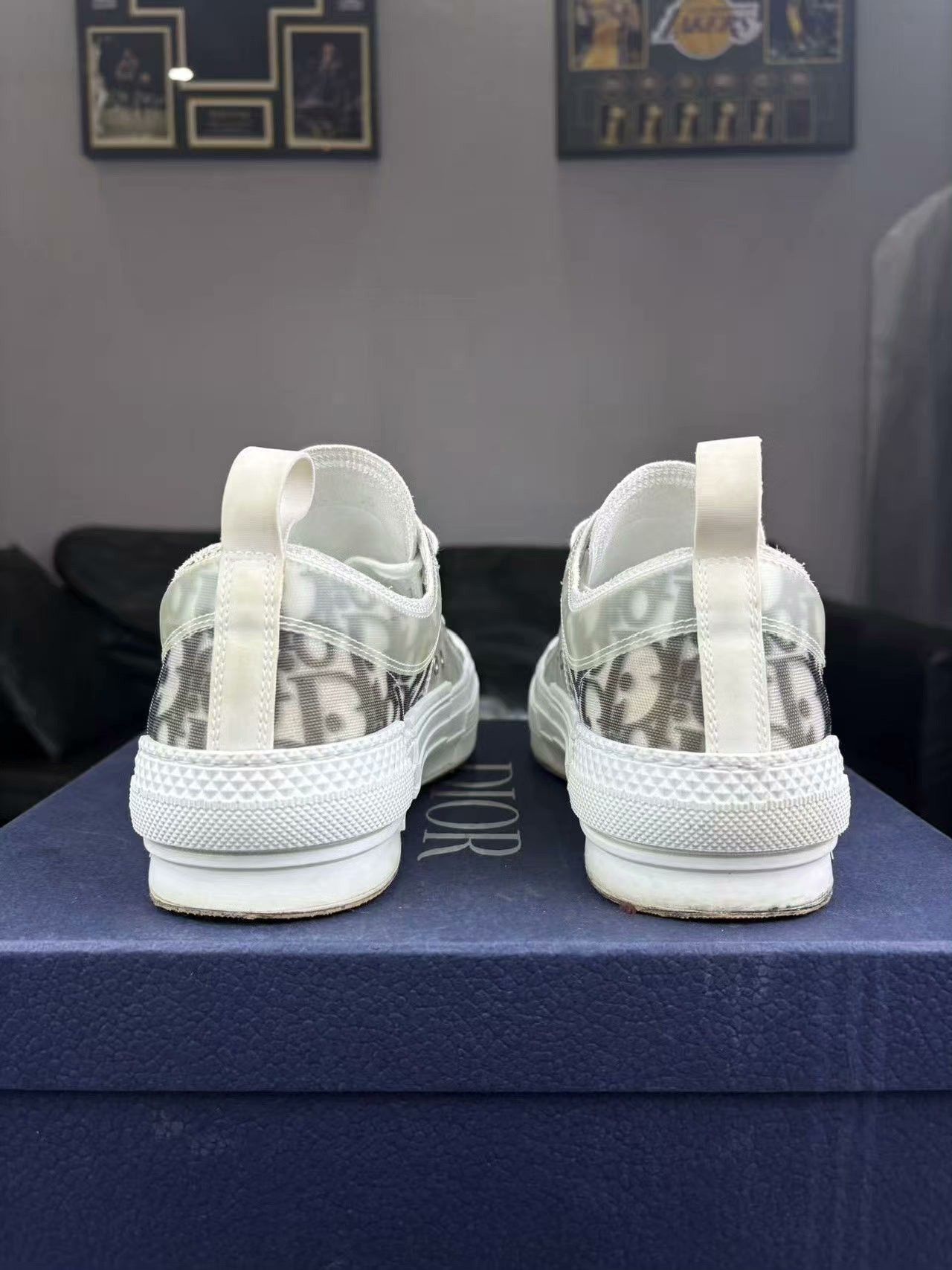 Dior Dior White Lowtop Sneakers 23 Women Size US 8 / IT 38 - 3 Thumbnail
