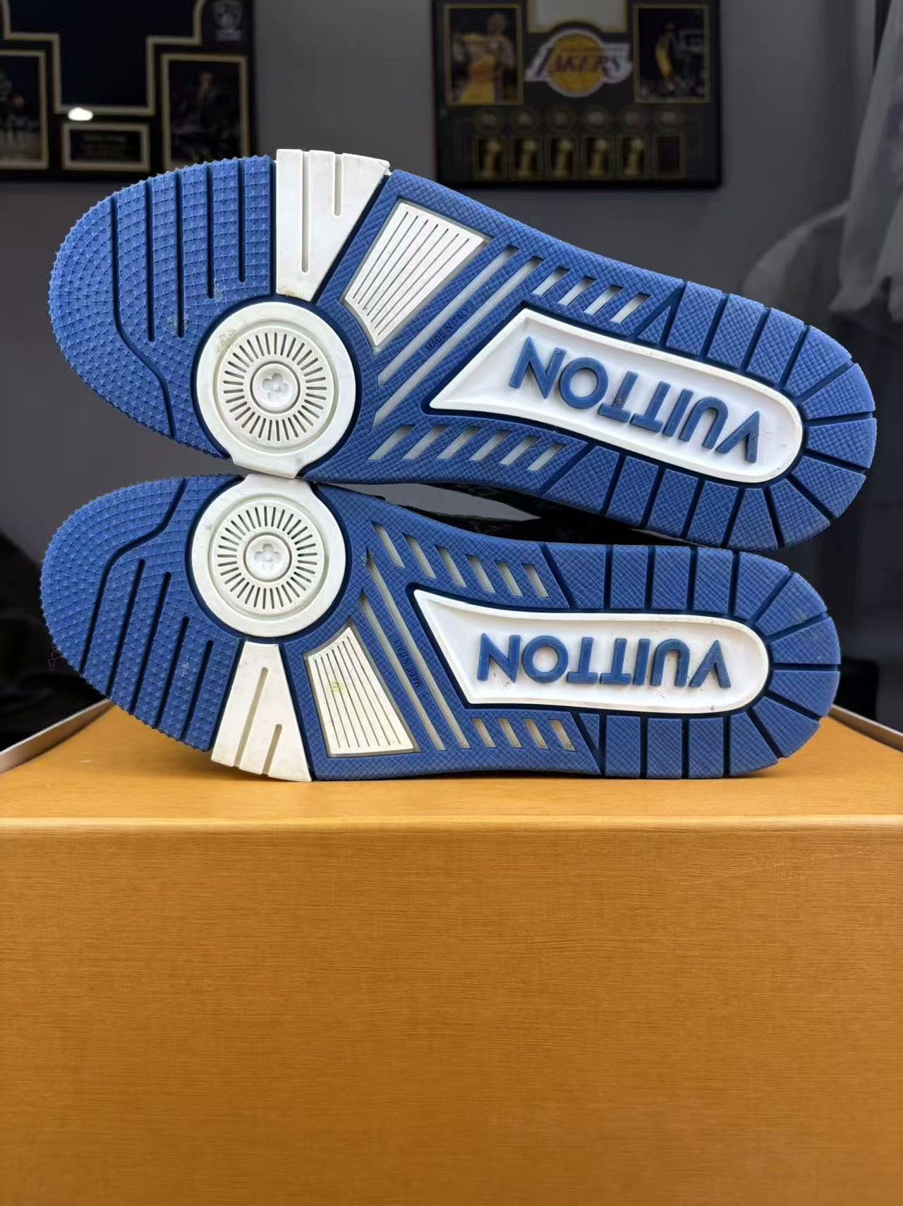 Louis Vuitton Louis Vuitton Training Denim Blue Lowtop Sneakers 41 Men Size US 8.5 / EU 41-42 - 4 Thumbnail