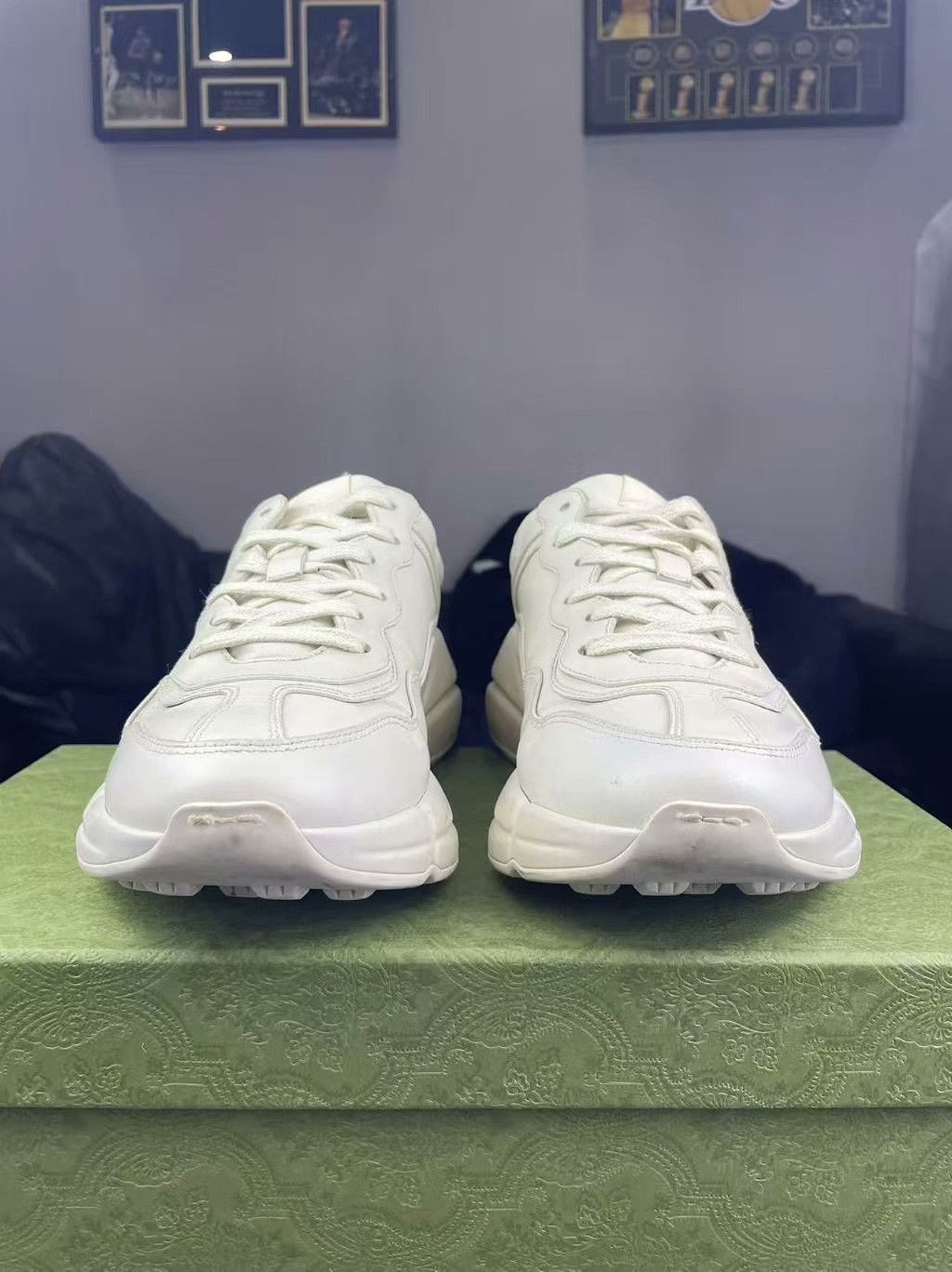 Gucci Gucci Printed Lowtop Sneakers 40 Men Size US 7.5 / EU 40-41 - 2 Thumbnail