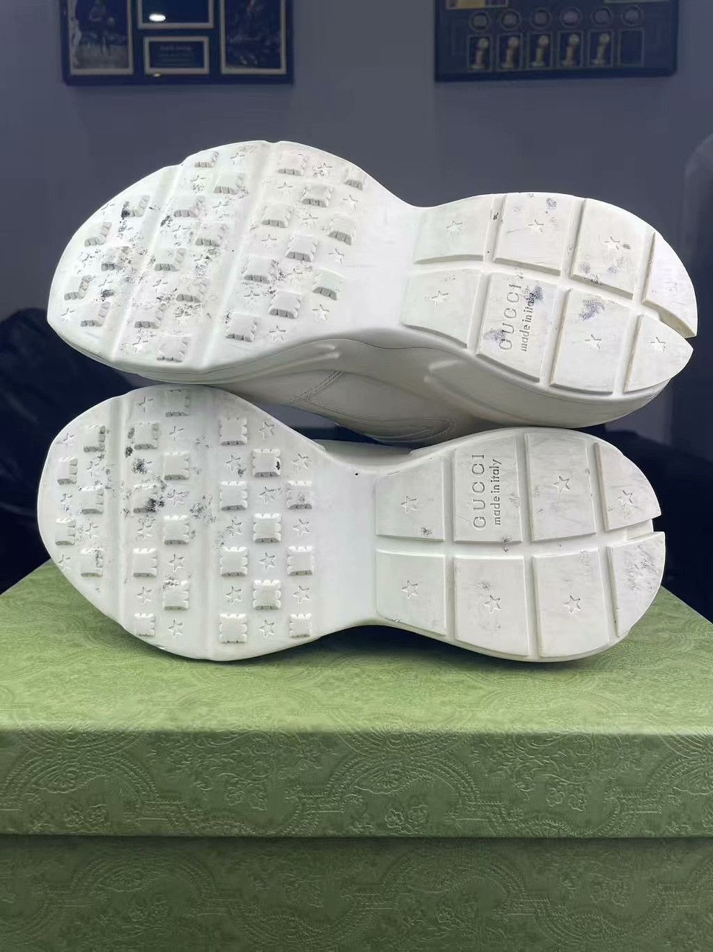 Gucci Gucci Printed Lowtop Sneakers 40 Men Size US 7.5 / EU 40-41 - 4 Thumbnail
