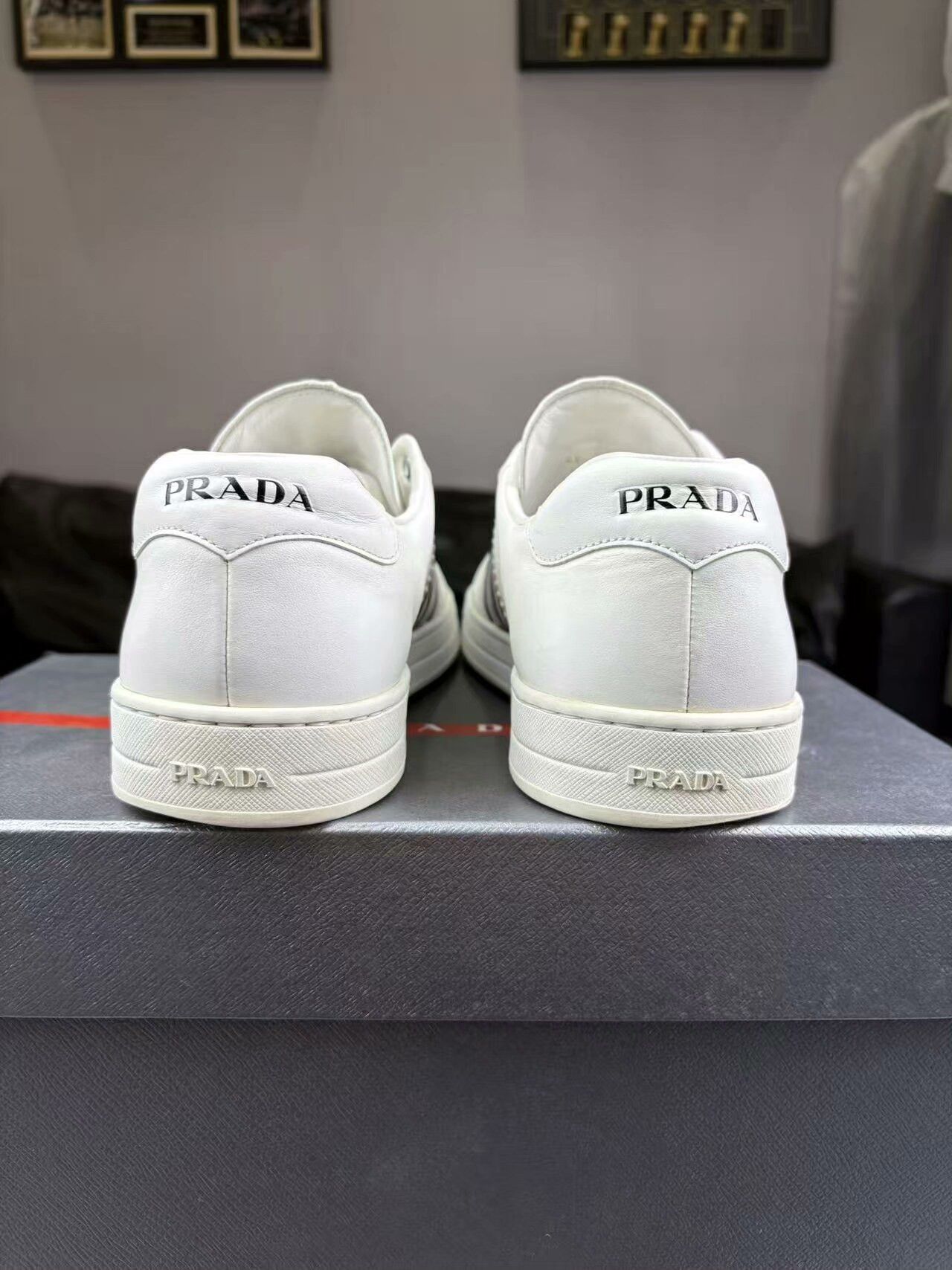 Prada Prada Black Lowtop Sneakers 40 Men Size US 7.5 / EU 40-41 - 8 Thumbnail