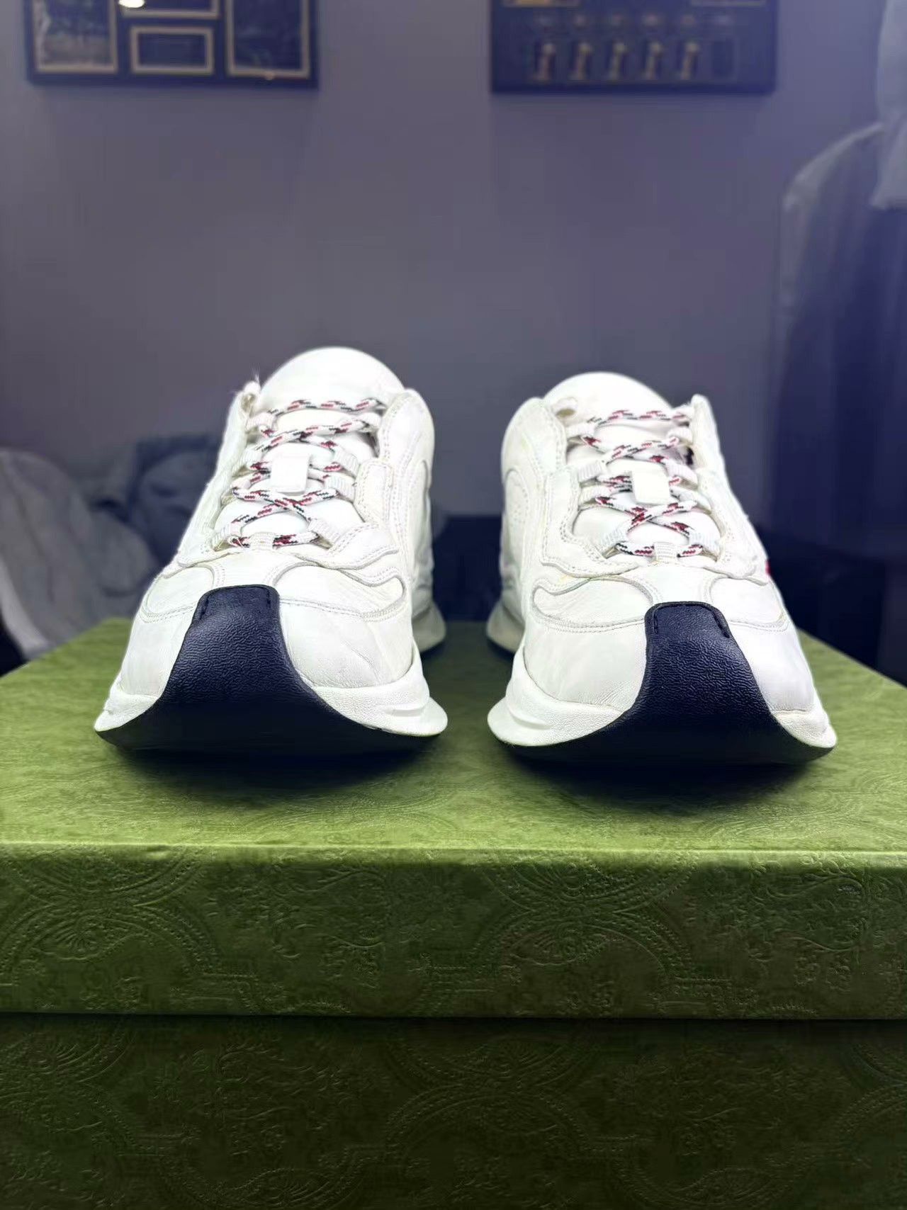 Gucci Gucci Running Red Lowtop Sneakers 40 Men Size US 7.5 / EU 40-41 - 2 Thumbnail