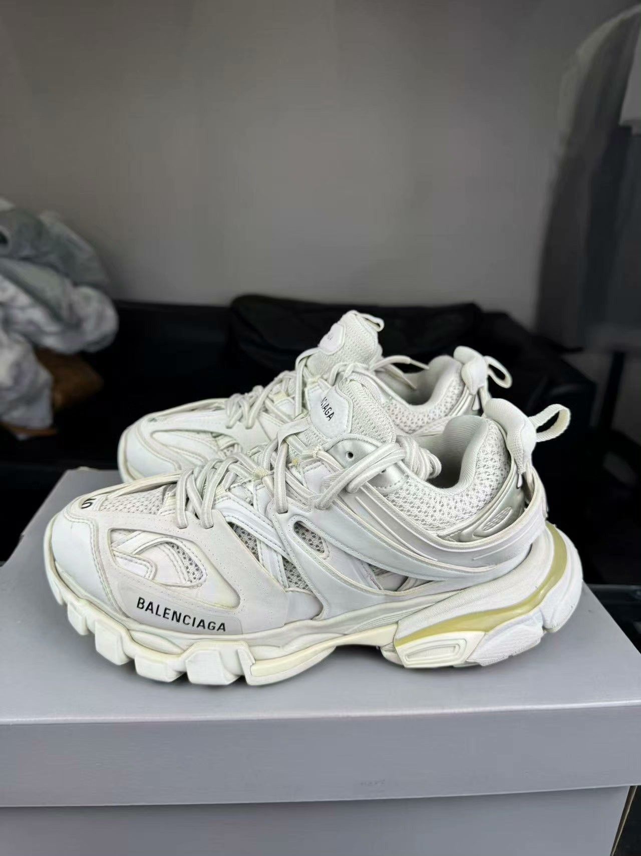 Balenciaga Balenciaga White Lowtop Sneakers 40 Men Size US 7.5 / EU 40-41 - 3 Thumbnail