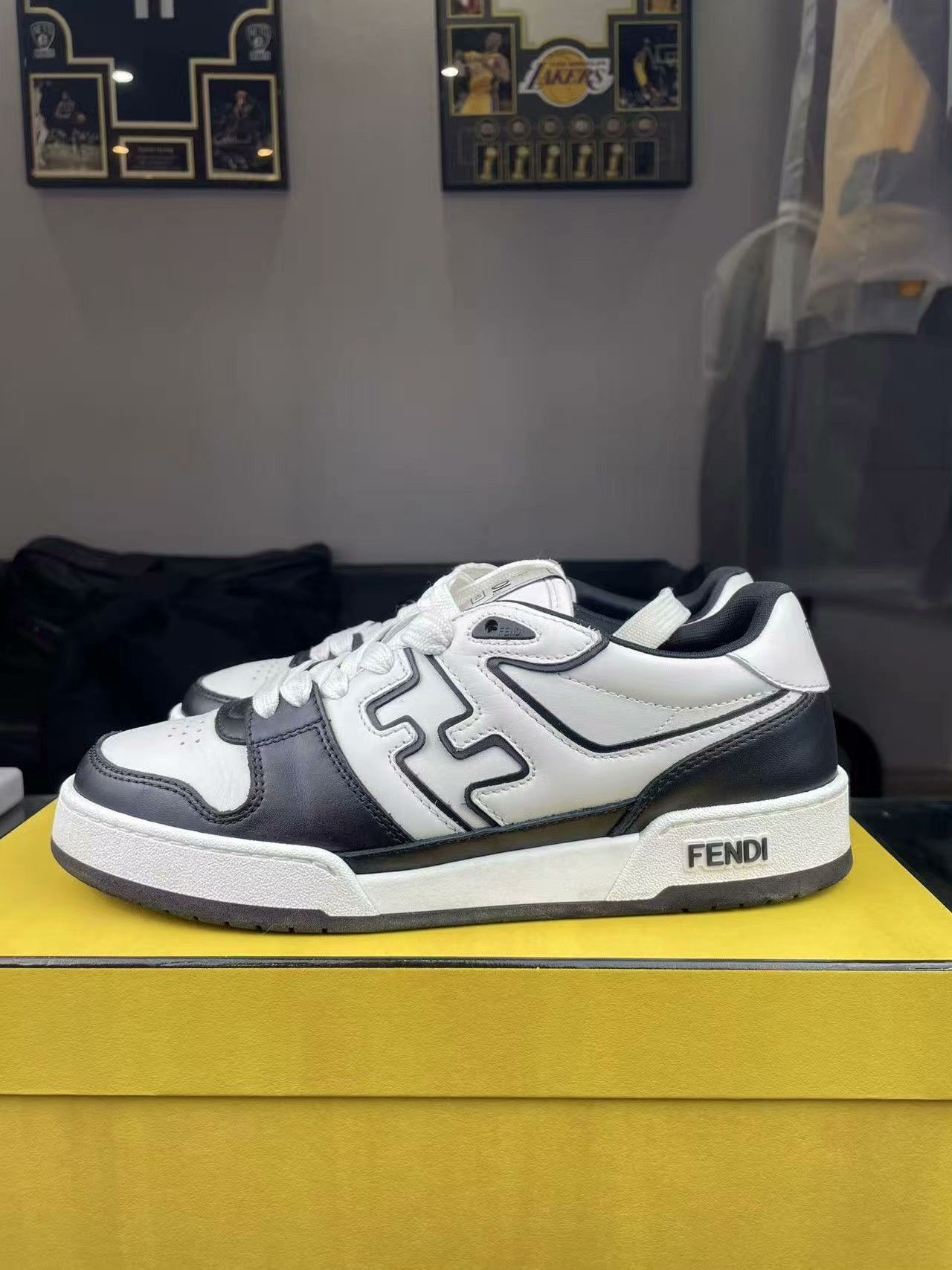 Fendi Fendi Limited Black Lowtop Sneakers 39 Men Size US 6.5 / EU 39-40 - 7 Thumbnail