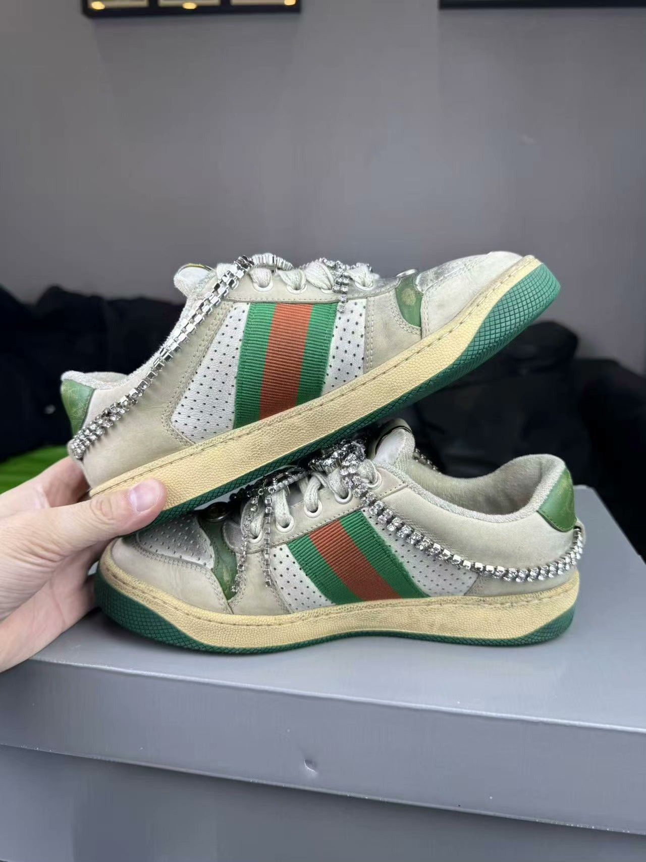 Gucci Gucci Lowtop Sneakers 35 Women Size US 5 / IT 35 - 6 Thumbnail