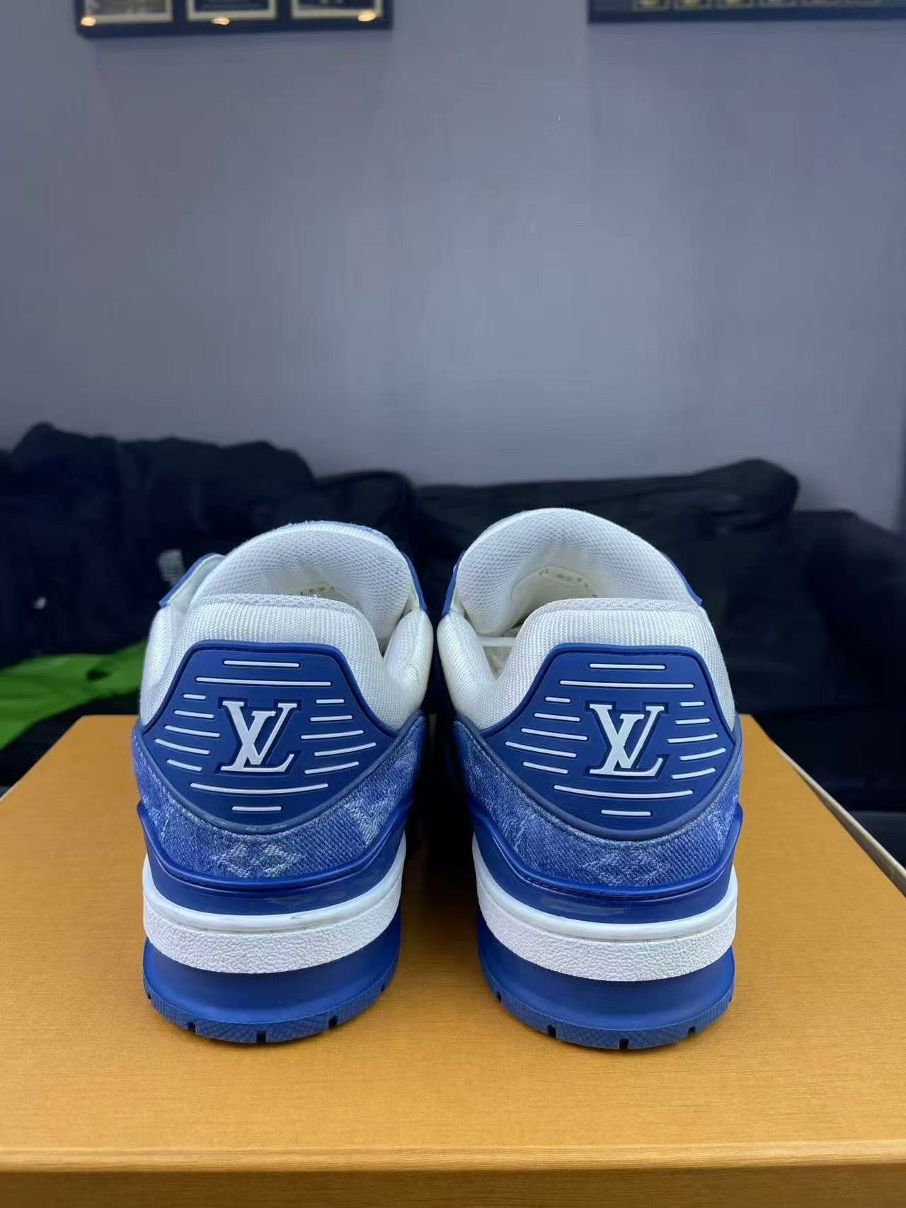 Louis Vuitton Louis Vuitton Training Denim Blue Lowtop Sneakers 40 Men Size US 7.5 / EU 40-41 - 4 Thumbnail