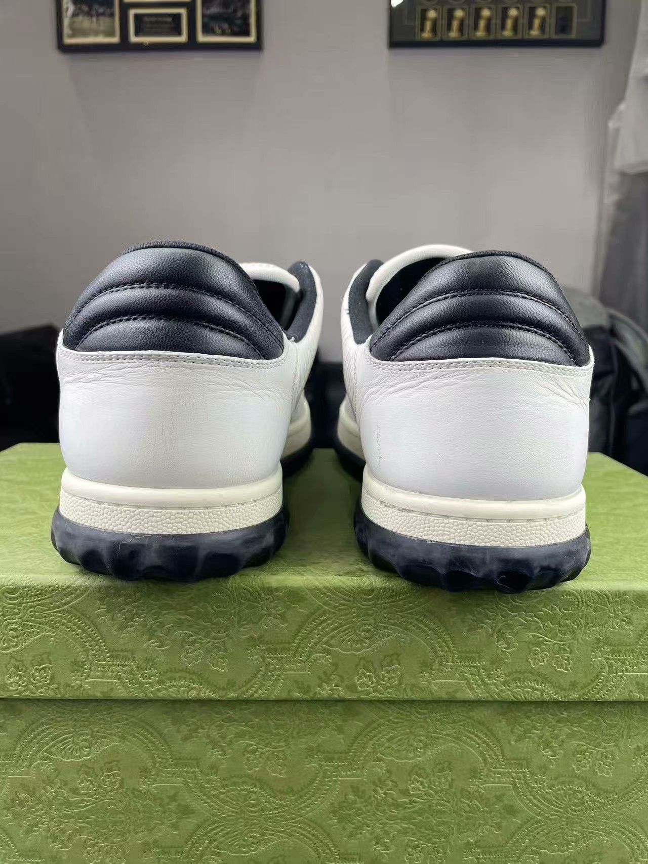 Gucci Gucci Distressed Black Lowtop Sneakers 41 Men Size US 8.5 / EU 41-42 - 3 Thumbnail
