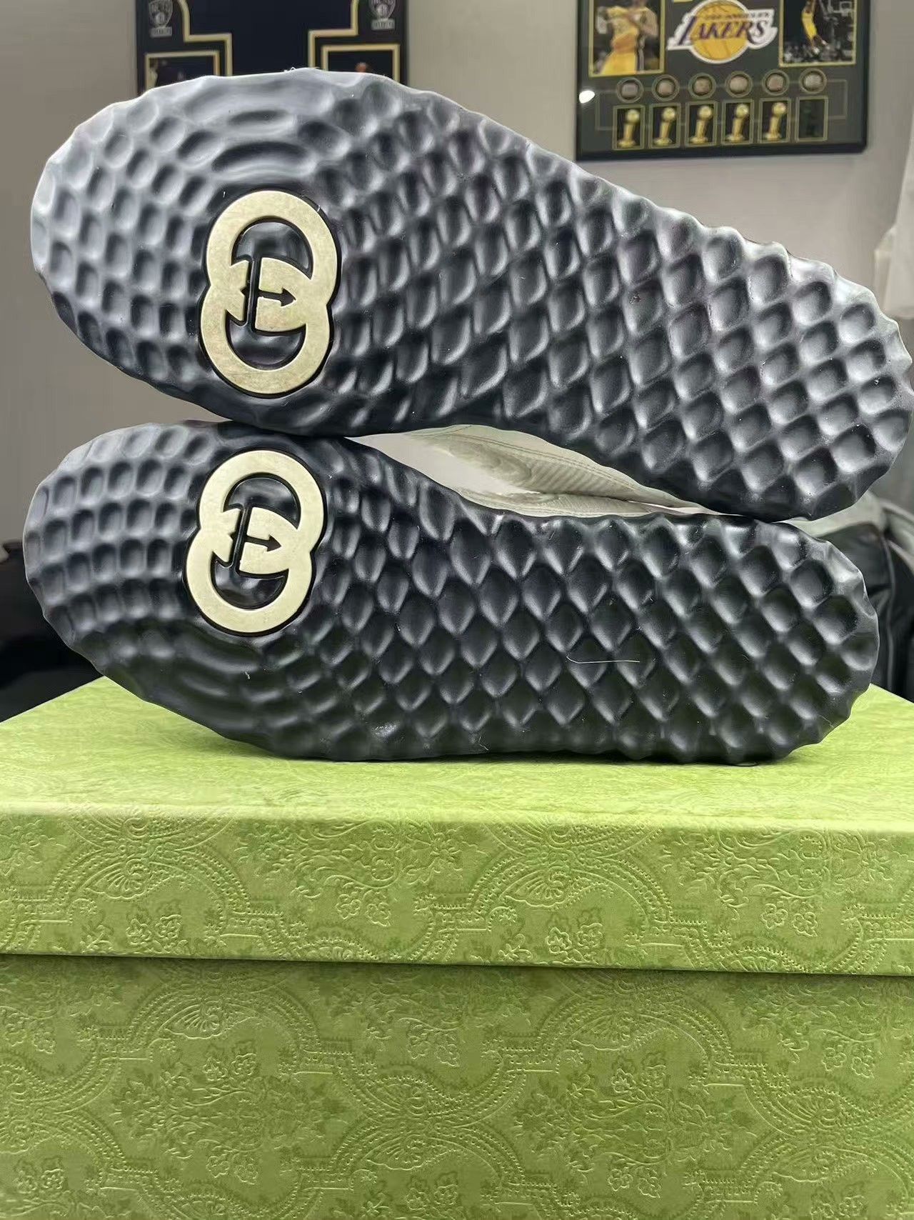 Gucci Gucci Distressed Black Lowtop Sneakers 41 Men Size US 8.5 / EU 41-42 - 4 Thumbnail