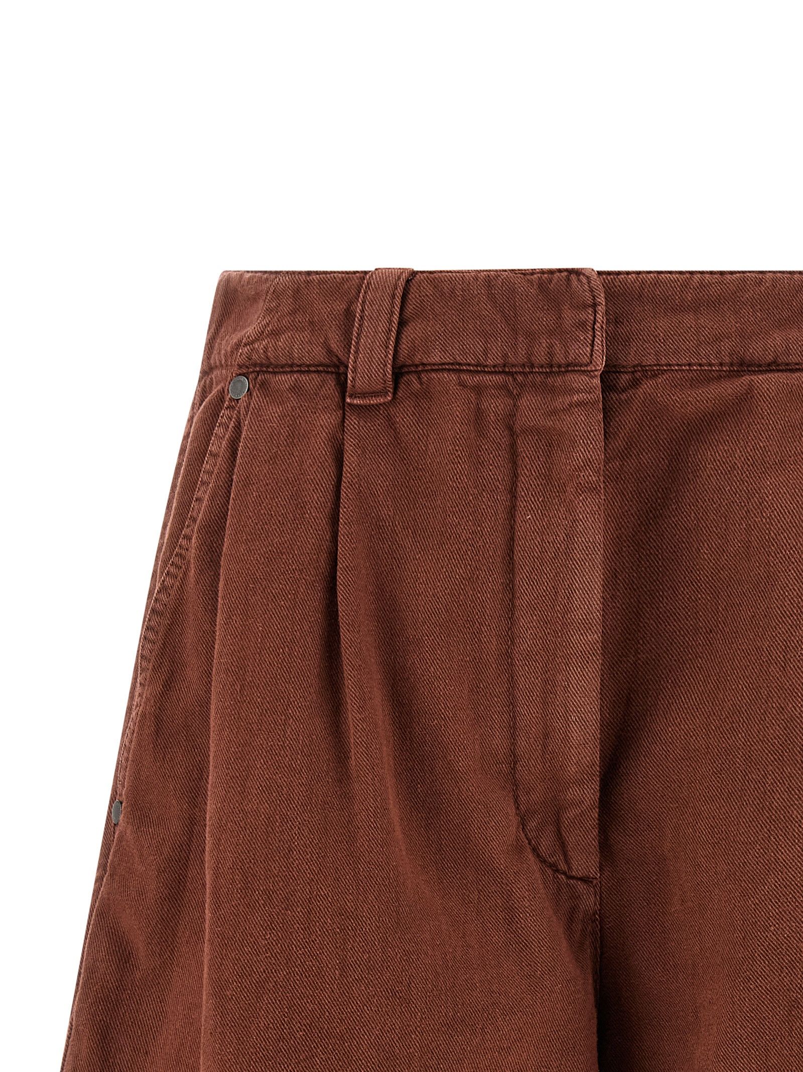 Brunello Cucinelli 'Baggy' Shorts Size 28" / US 6 / IT 42 - 3 Thumbnail