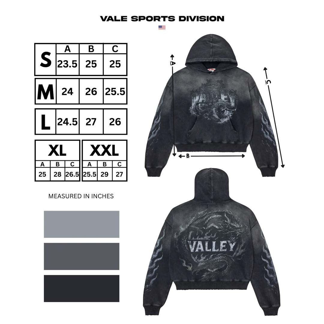 Vale Forever Serpent Black Pullover Hoodie Size US S / EU 44-46 / 1 - 3 Thumbnail