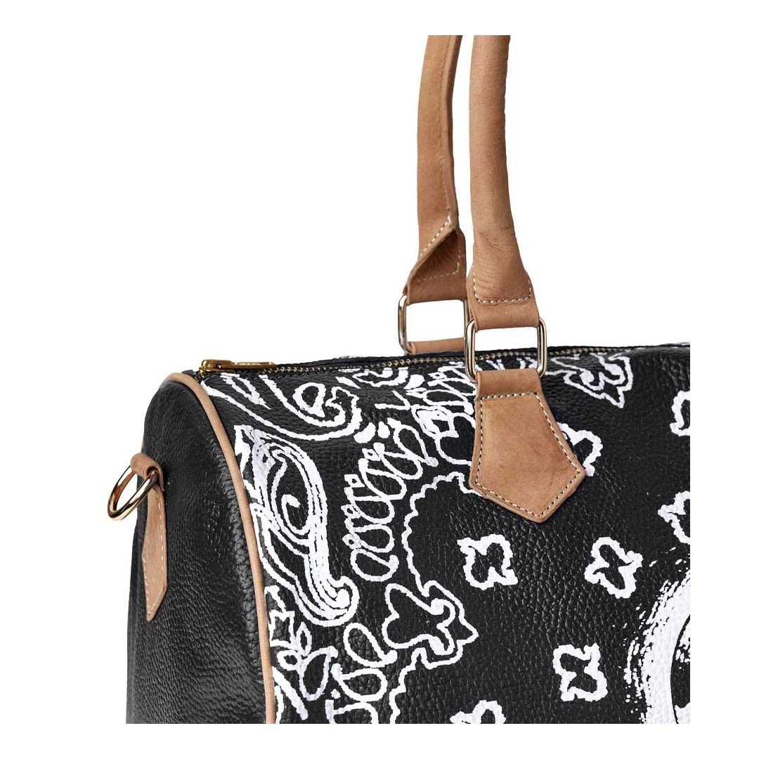 Vale Forever VS Black Leather Mini Duffle Bag Size ONE SIZE - 4 Thumbnail
