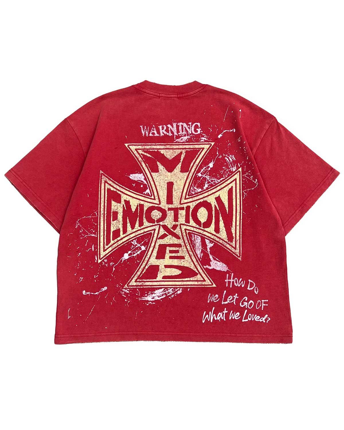 Other Mixed Emotions Crimson Tee Red Size US M / EU 48-50 / 2 - 2 Thumbnail