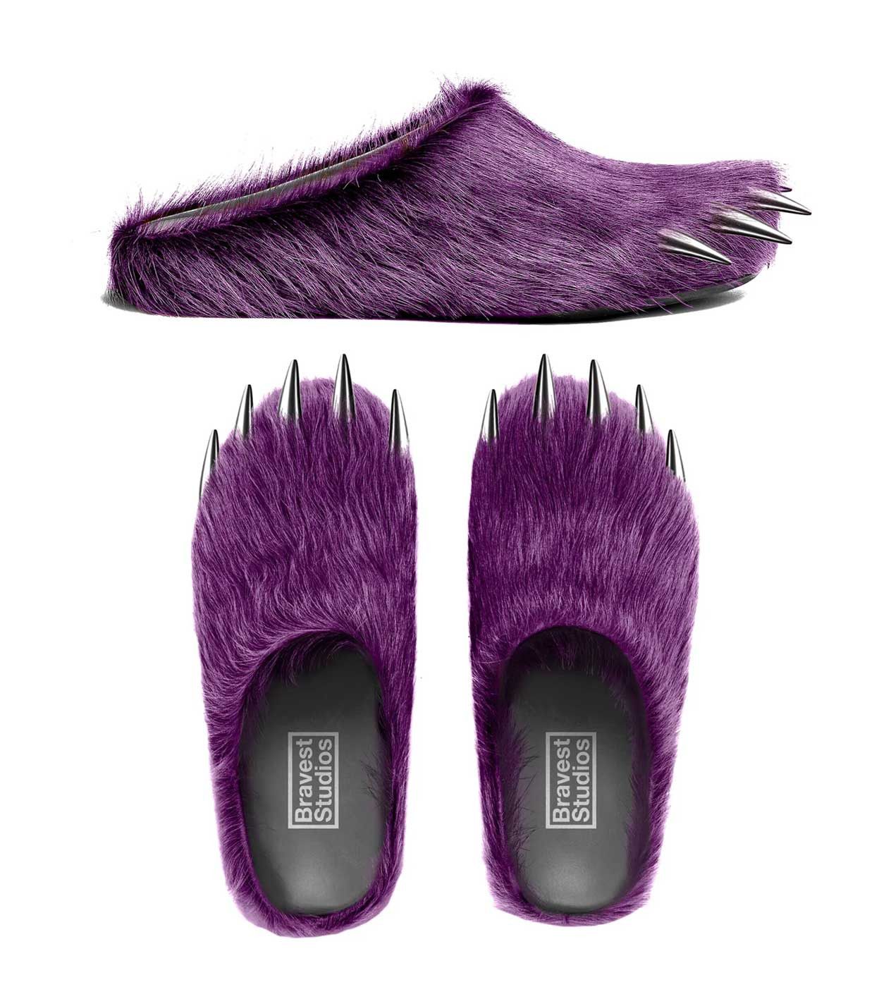 Bravest Studios Bear Claw Mule Purple Size US 10 / EU 43 - 2 Thumbnail