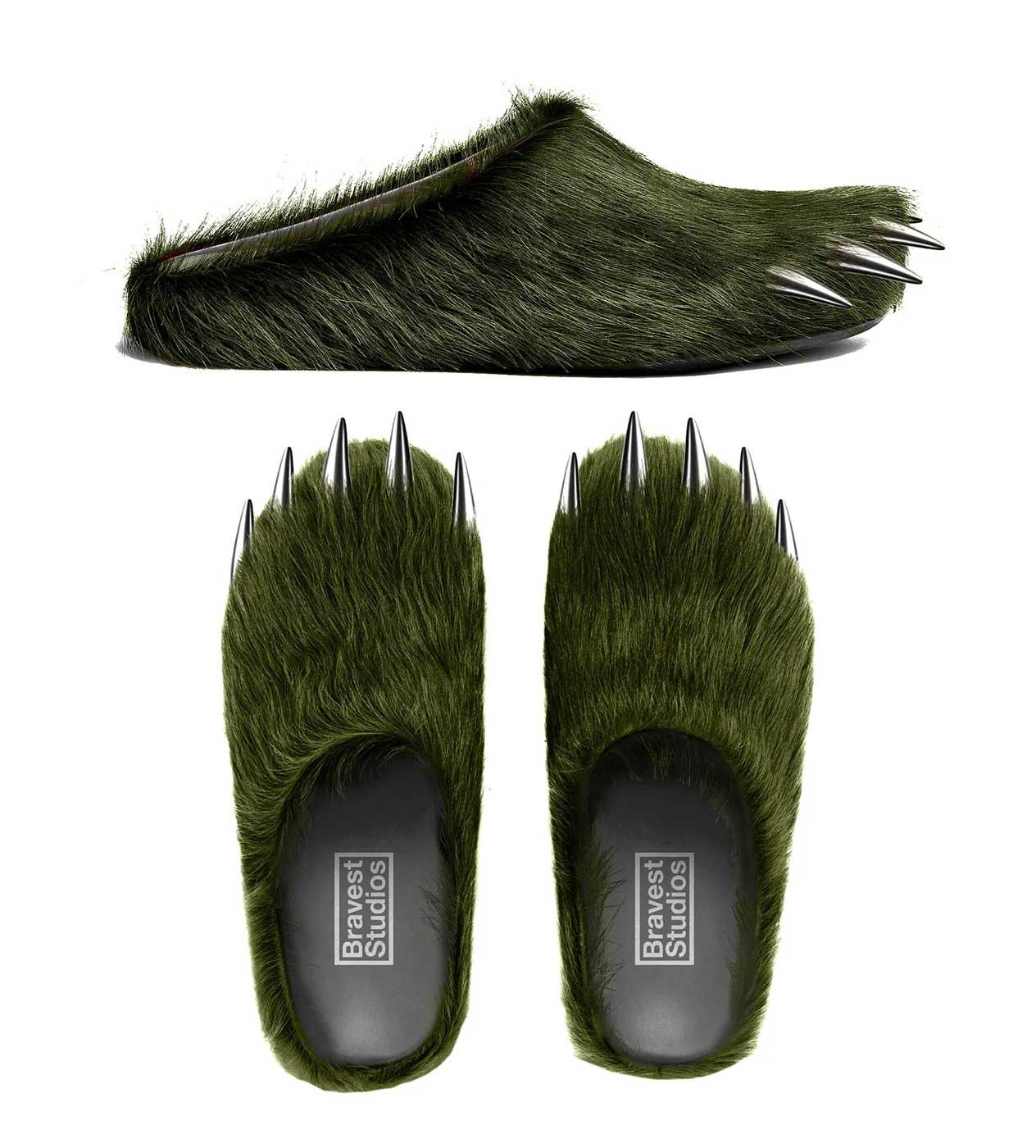 Bravest Studios Bear Claw Mule Green Size US 14 / EU 47 - 2 Thumbnail